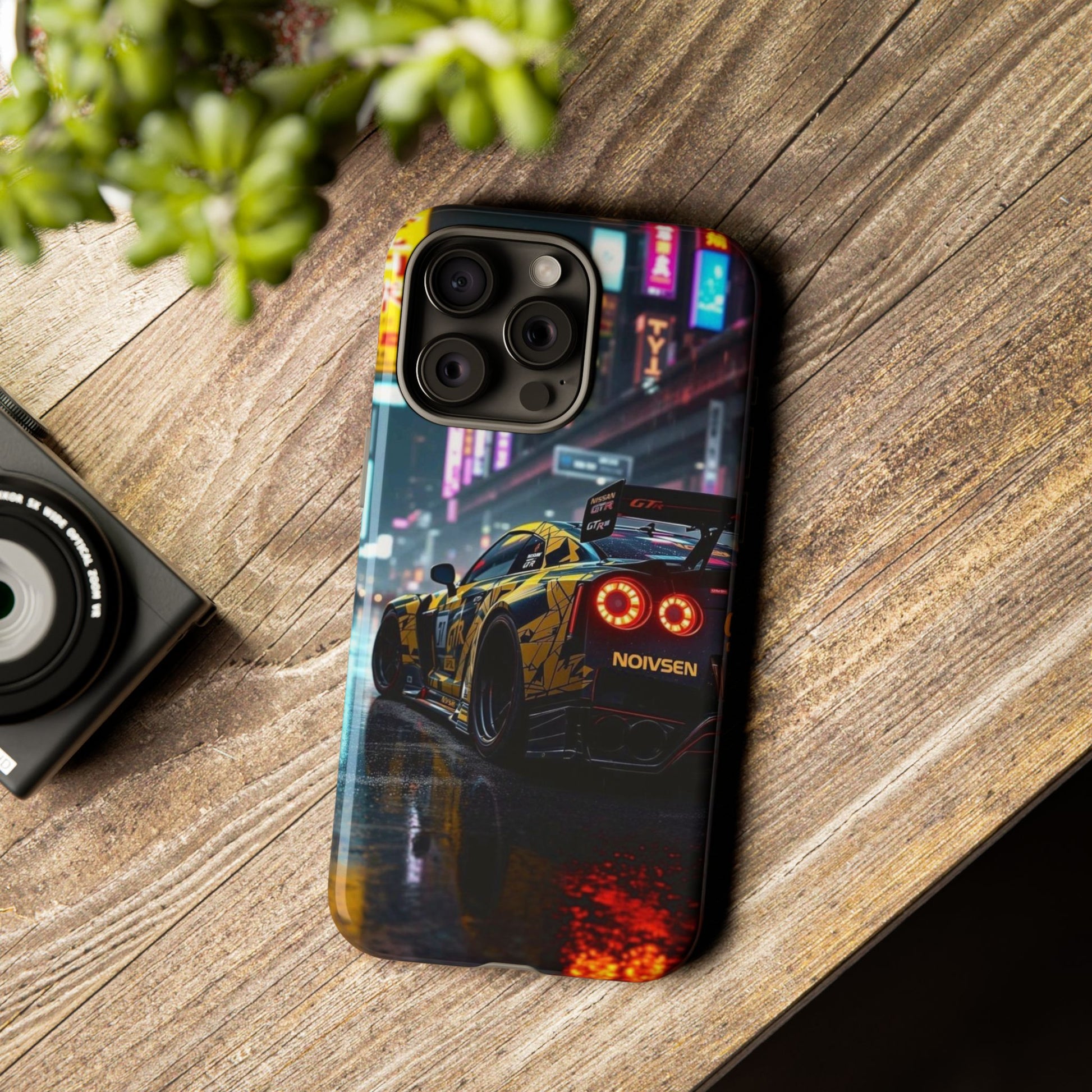 Nissan GTR in Japan Art Tough Cases for iPhones, Samsung, and Pixel