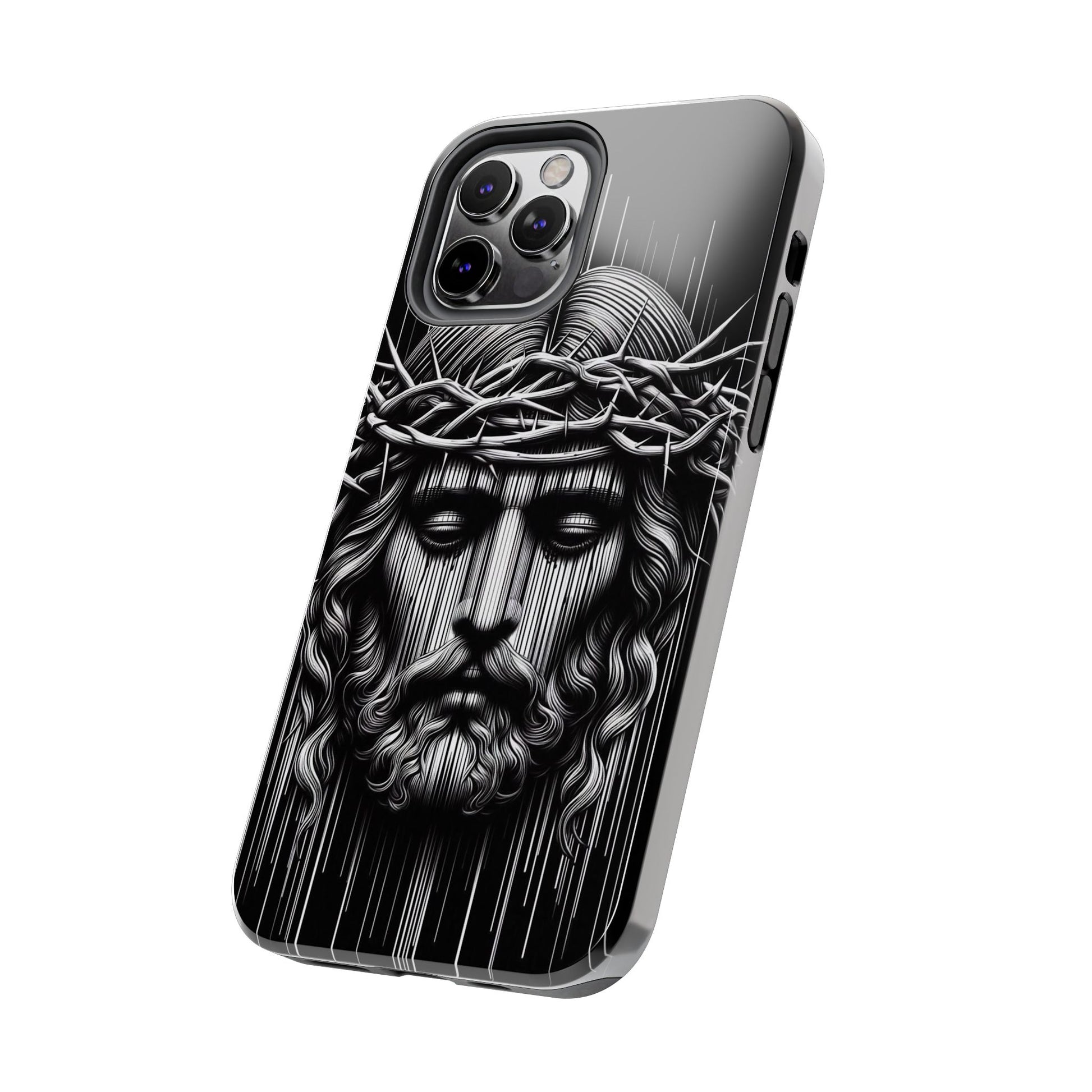 Jesus The King Crown Christian Phone Cases for iPhones & Samsung Phones