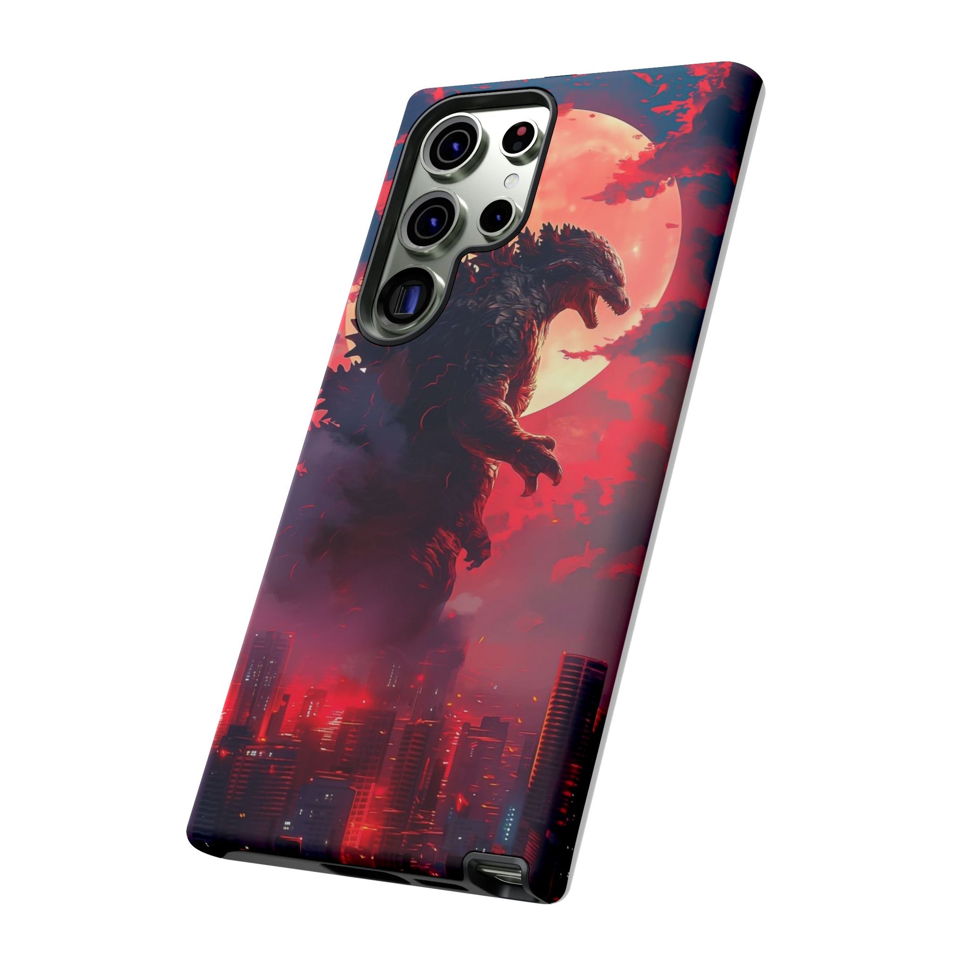 King of Monsters Godzilla Tough Phone Cases for iPhones, Samsung, and Pixel