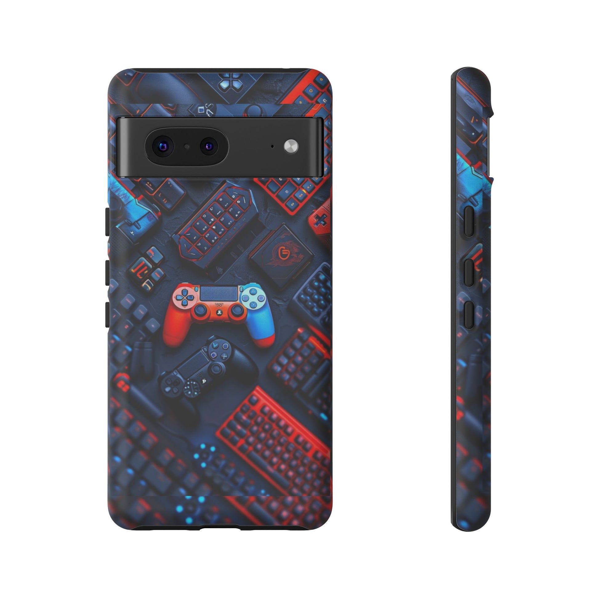 Gamer Themed Controllers Tough Cases for iPhones, Samsung, and Pixel