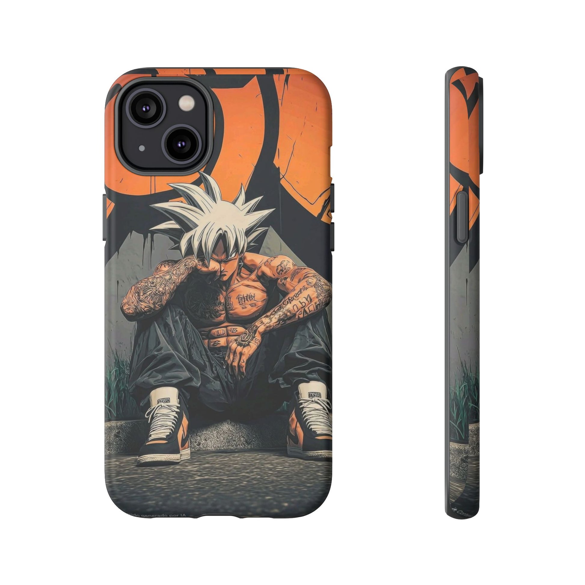Anime DBZ Thug Tough Cases for iPhones, Samsung, and Pixel