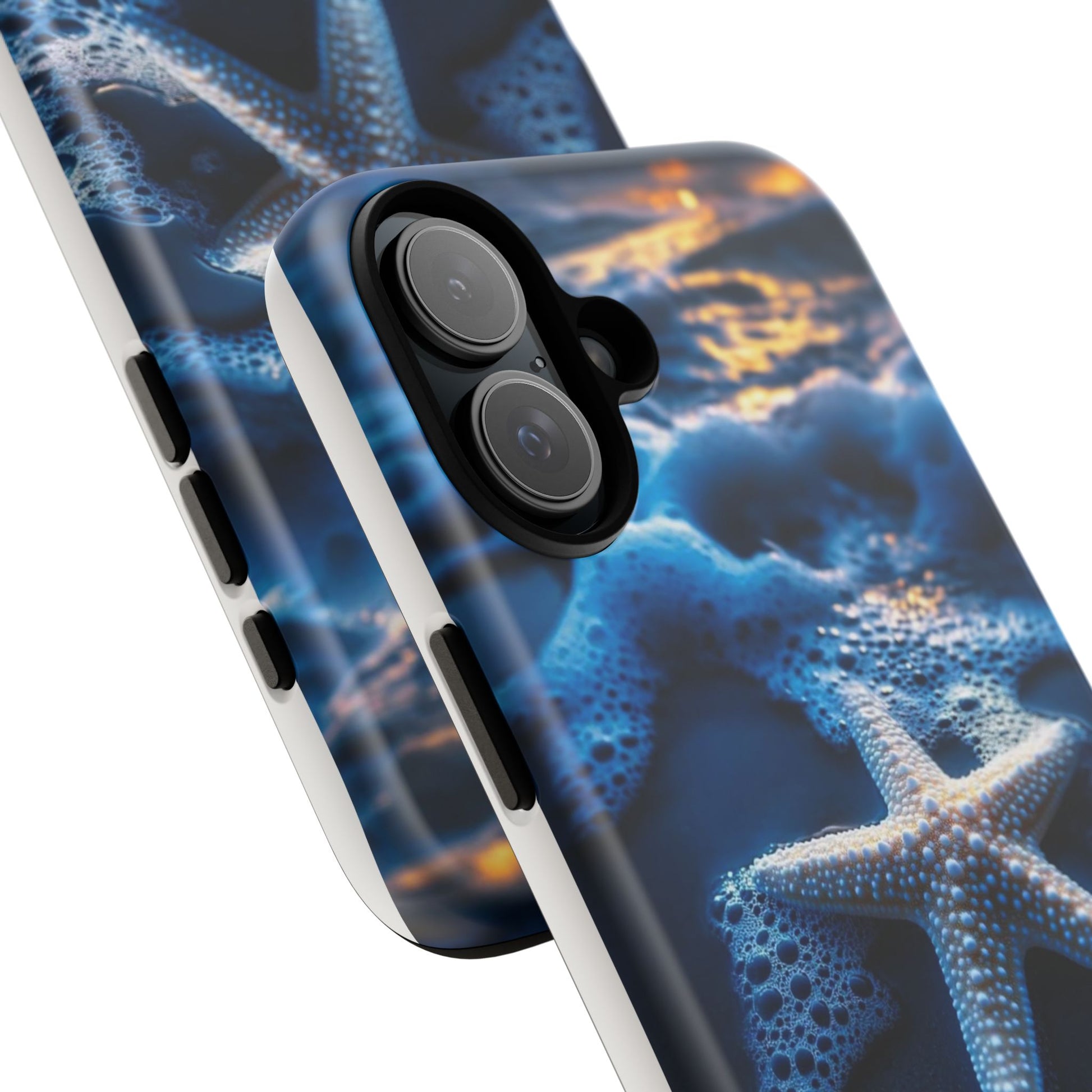 Starfish Beach Tough Cases for iPhones, Samsung, and Pixel