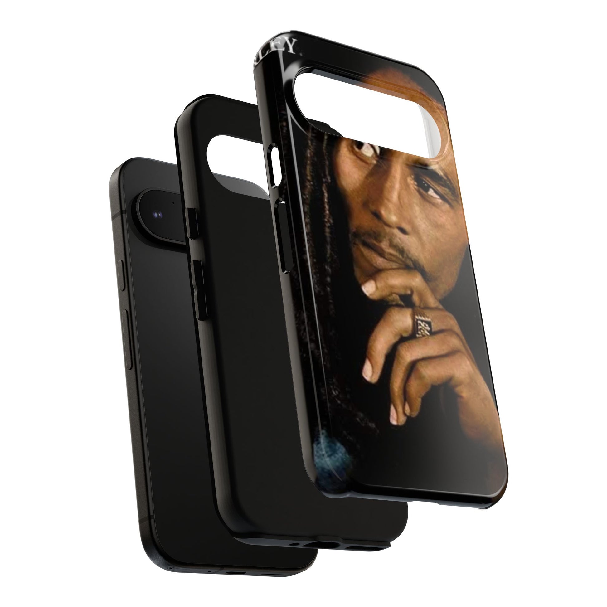 Marley Reggae Tough Cases for iPhones, Samsung, and Pixel