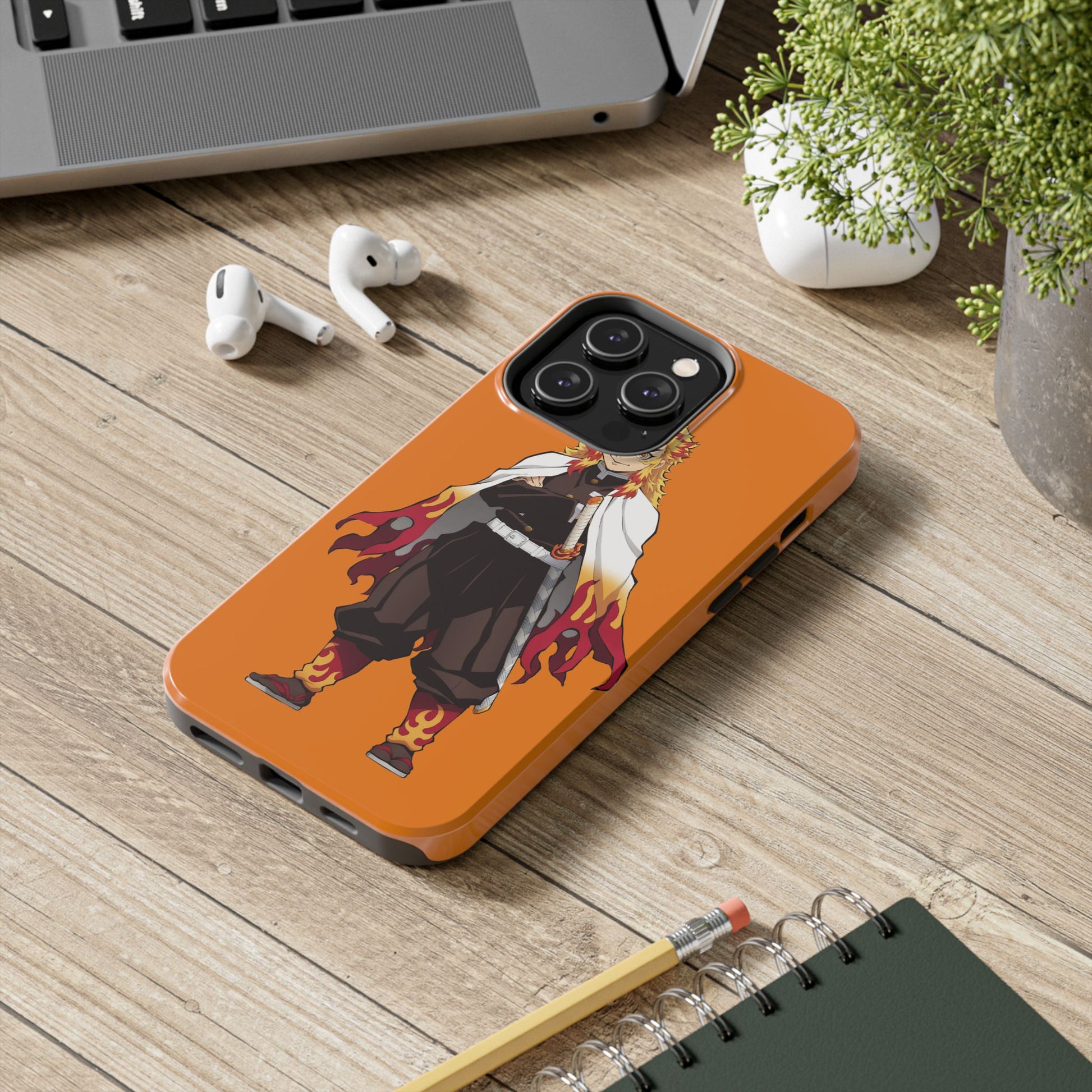 Demon Slayer Rengoku Phone Case for iPhone & Samsung Galaxy Phones