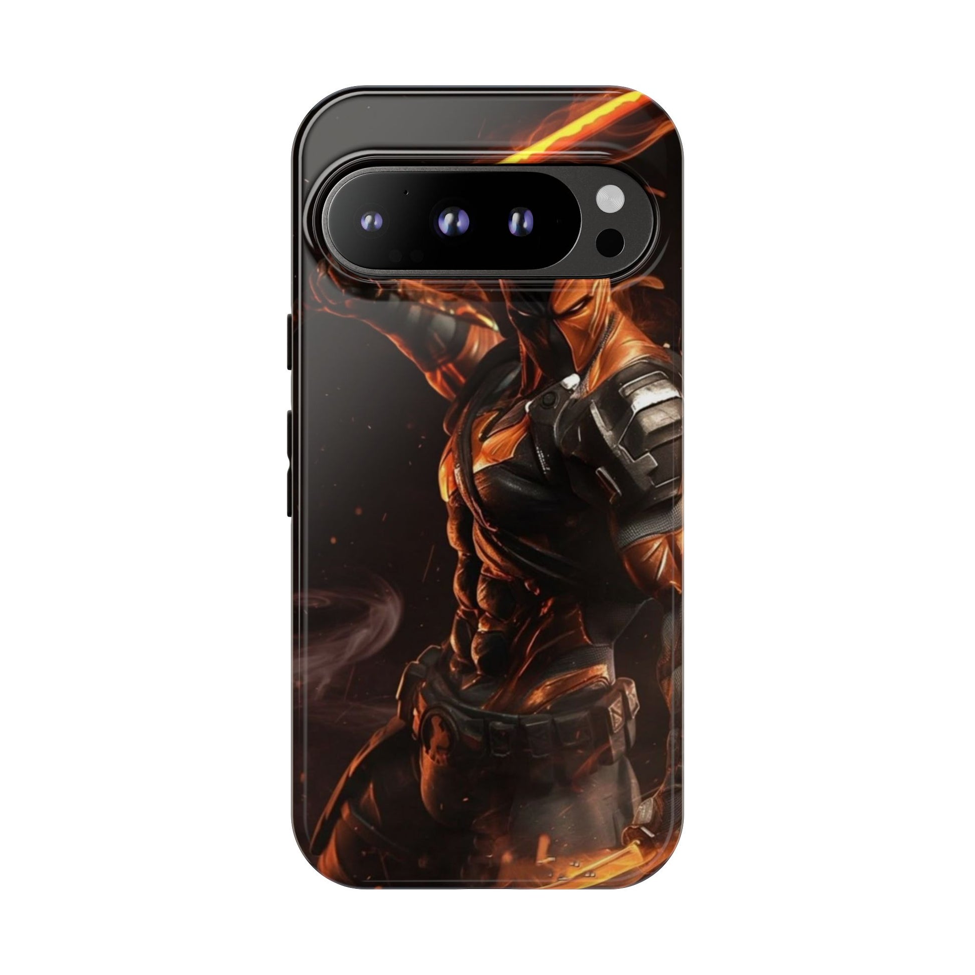 DC Comics Death Stroke Tough Cases for iPhones, Samsung, and Pixel