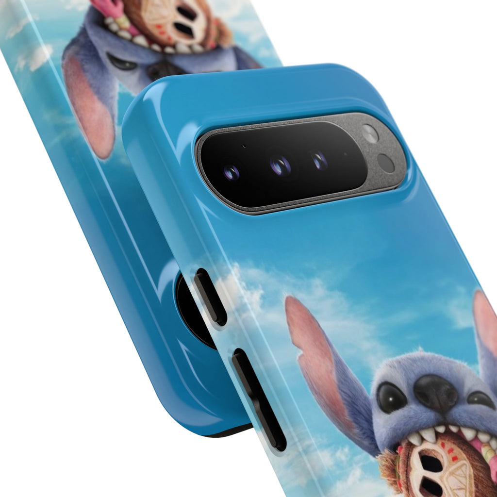 Stitch Beach Sunset Landscape Phone Case for iPhone, Samsung Galaxy, & Pixel Phones