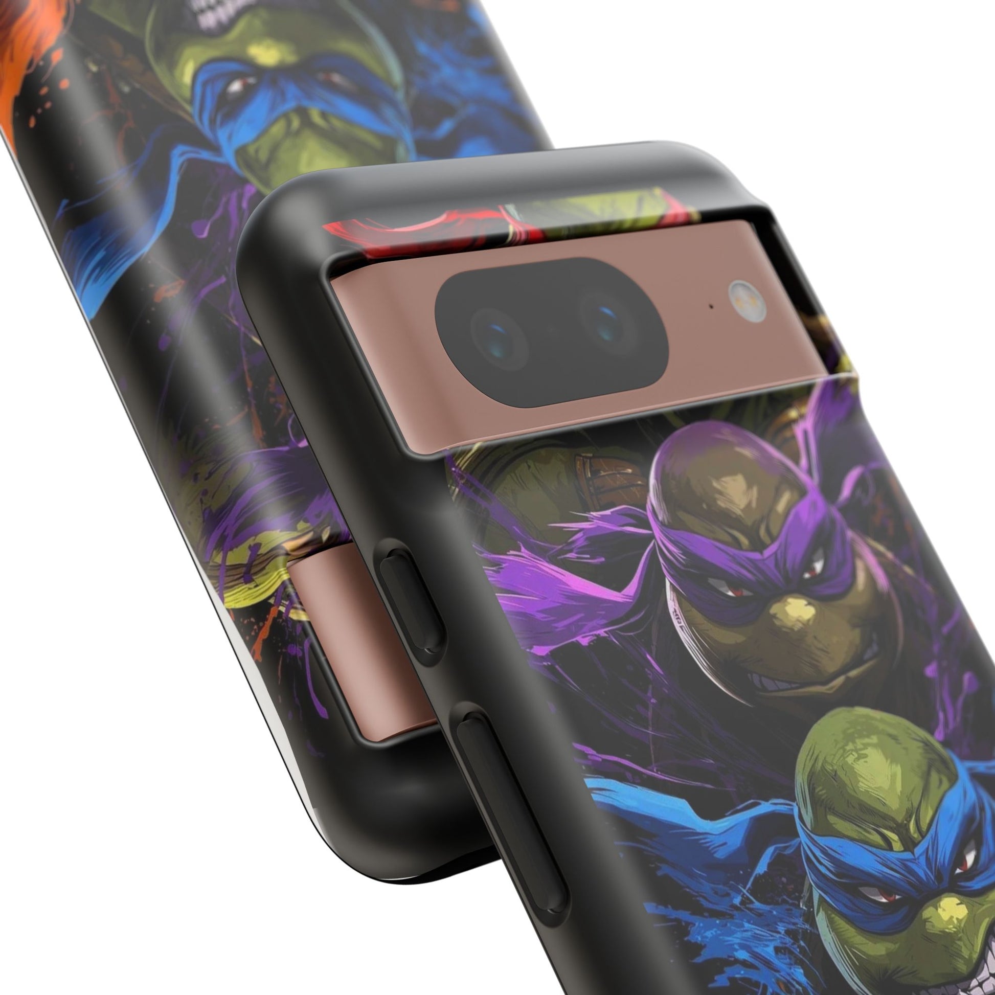 Ninja Turtles Tough Cases for iPhones, Samsung, and Pixel