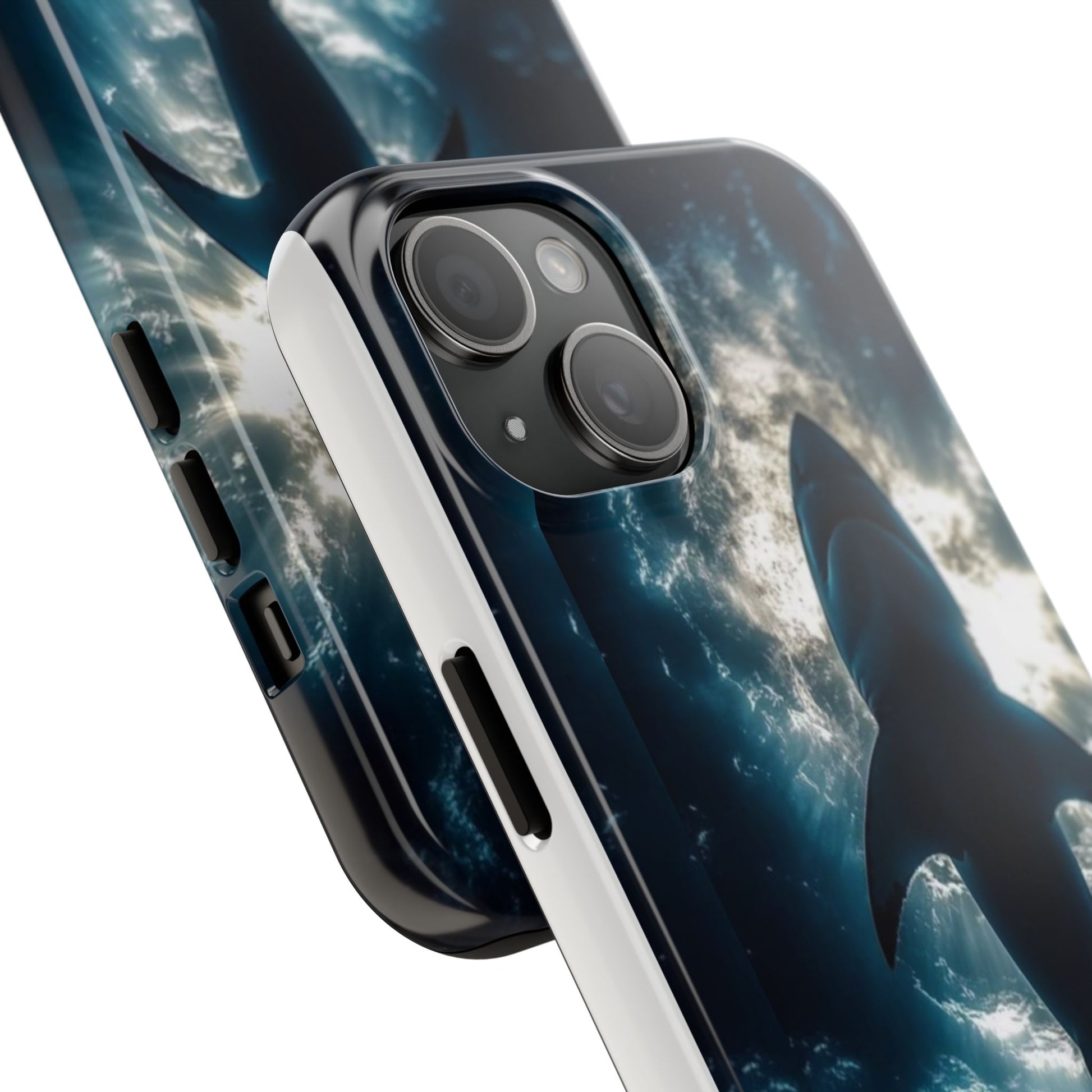 Great White Shark Themed Tough Phone Cases for Iphones & Samsung Phones