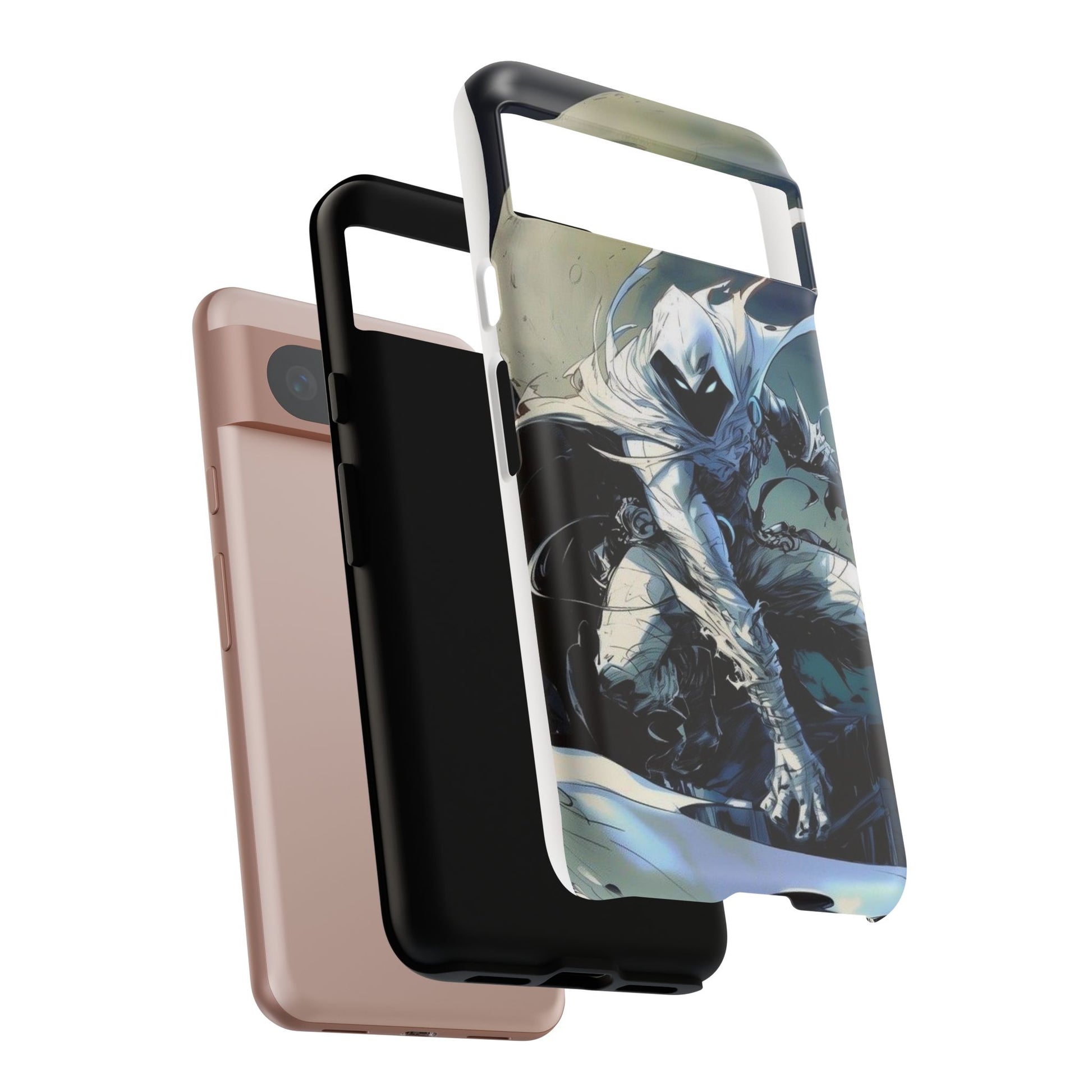 Moon Knight Tough Cases for iPhones, Samsung, and Pixel