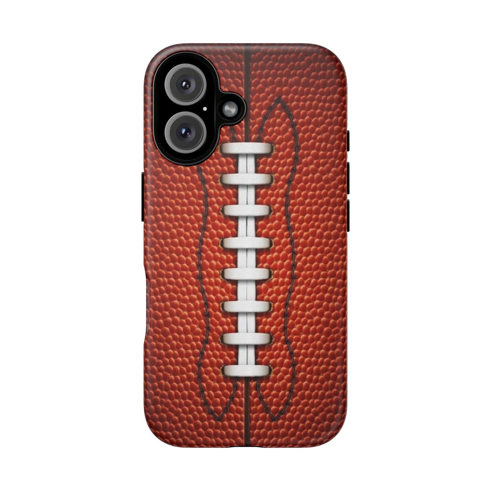 Football Pigskin Print Tough Cases for iPhones, Samsung, and Pixel