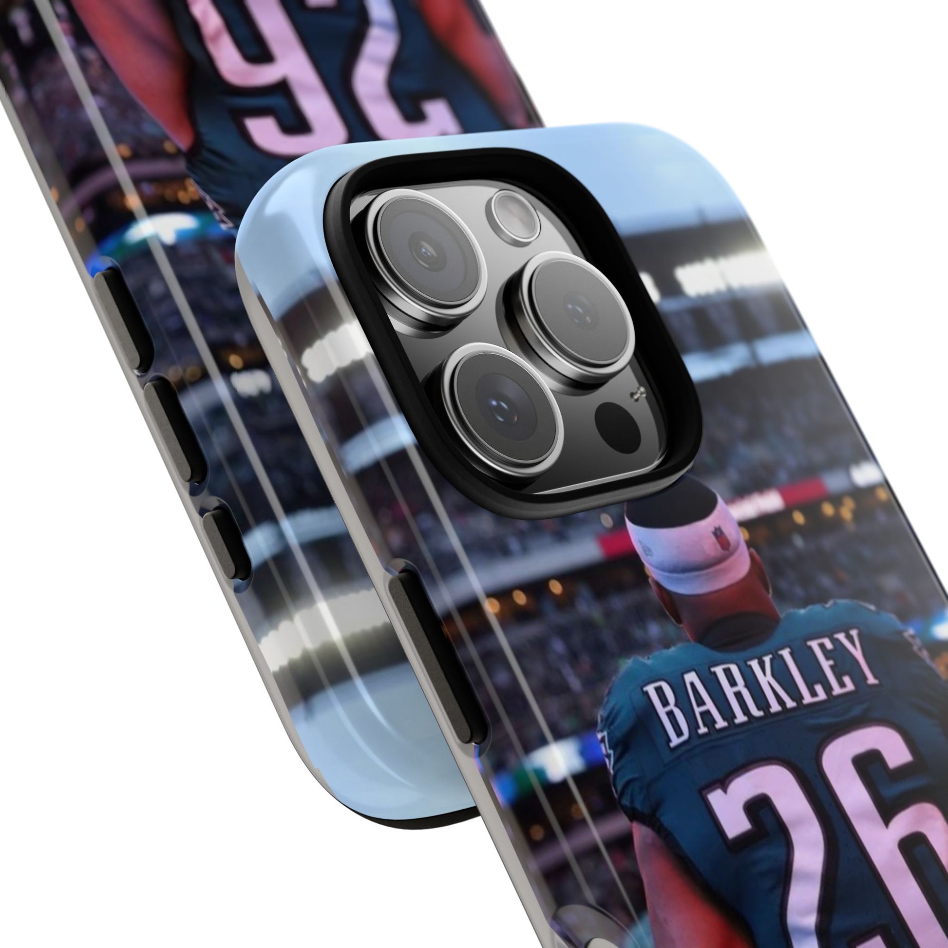 Eagles Football Saquon Barkley Tough Cases for iPhones, Samsung, and Pixel
