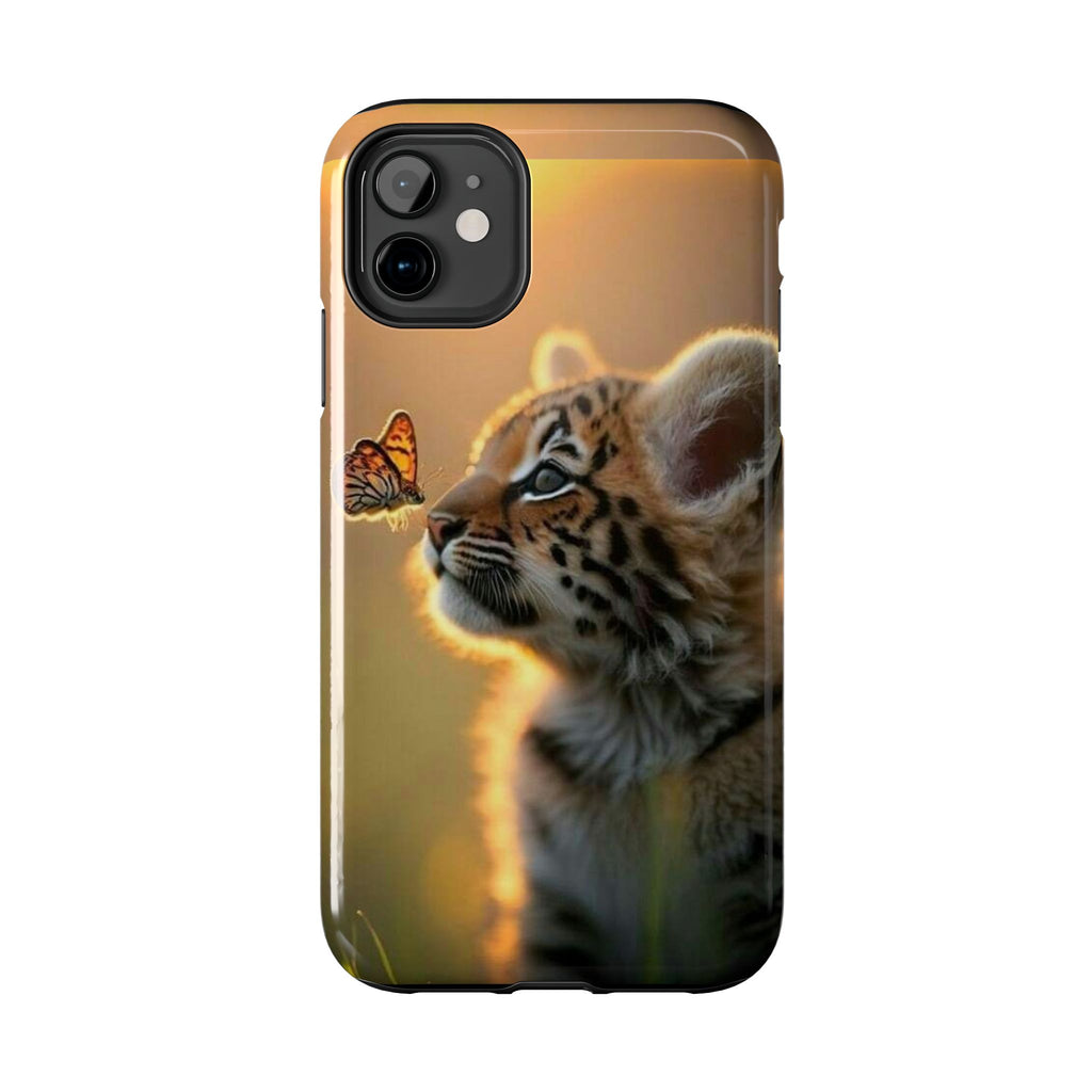 Tiger Cub Theme Phone Cases for iPhones & Samsung Phones