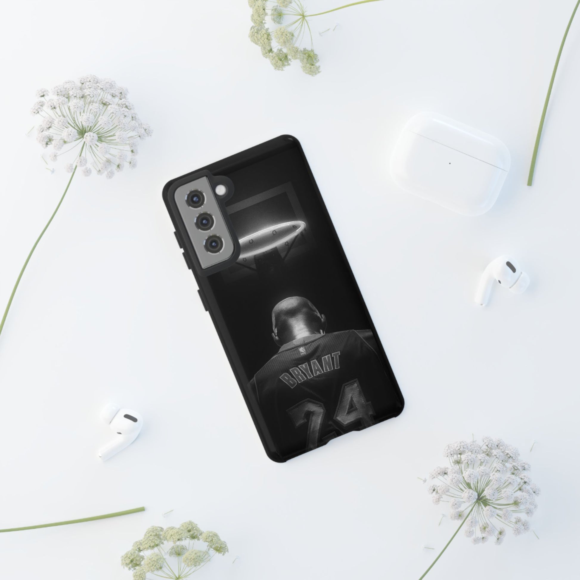 Basketball Legend Kobe Bryant Tough Cases for iPhones, Samsung, and Pixel
