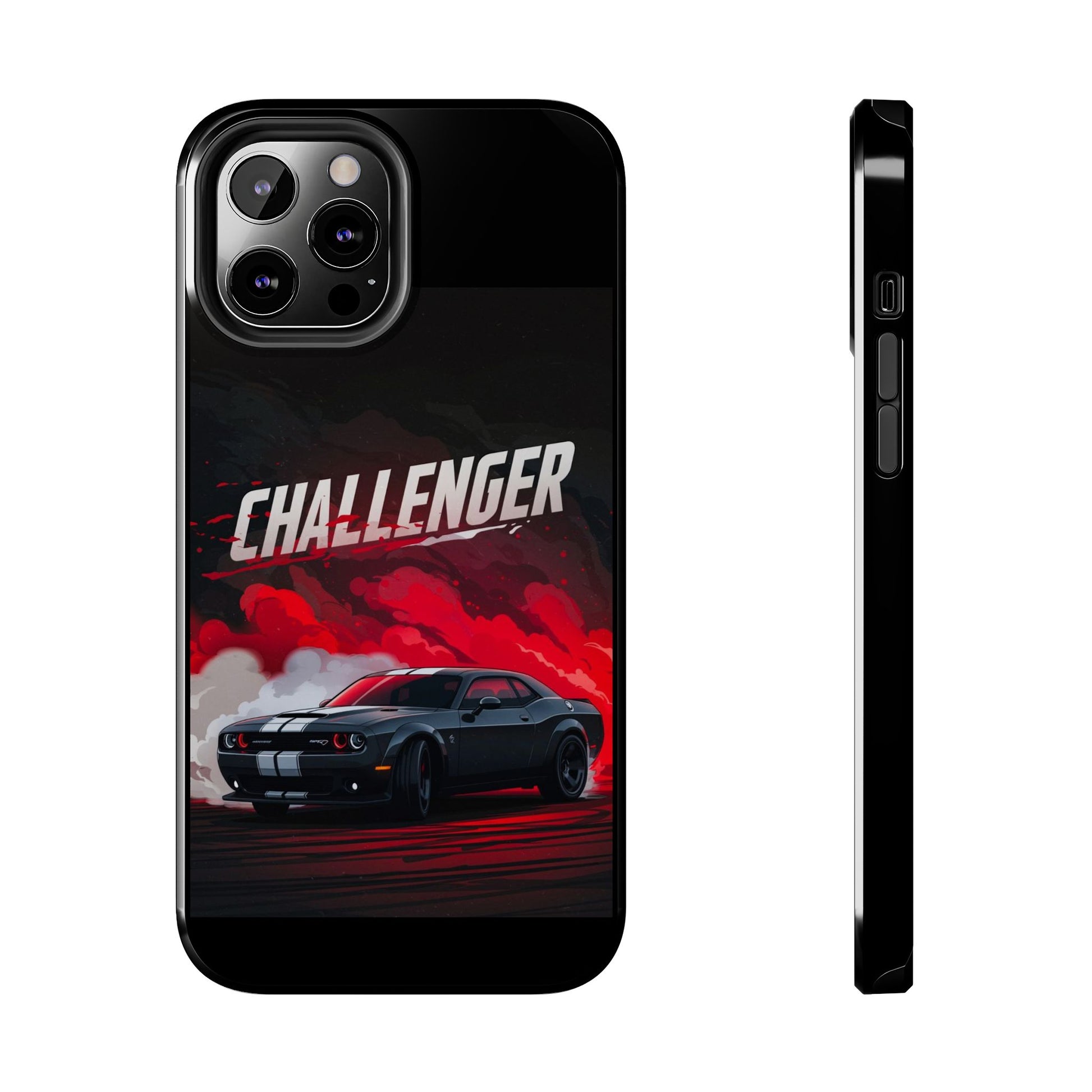 Dodge Challenger Muscle Car Hellcat Tough Phone Cases for Iphones & Samsung Phones Durable