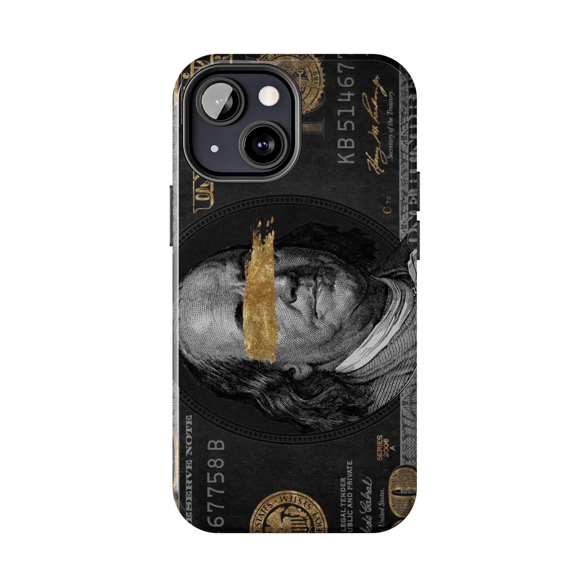 Hundred Dollar Bill Phone Cases for Iphones & Samsung Durable