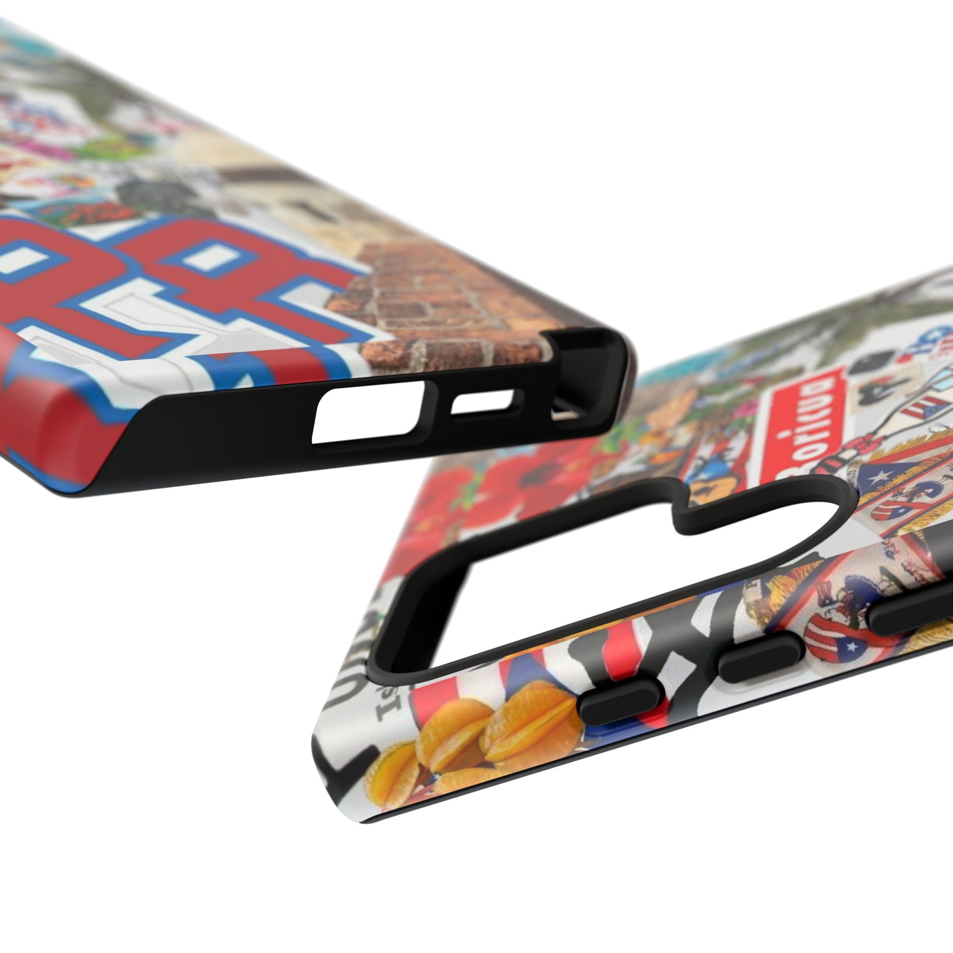 Puerto Rico Boricua Art Tough Cases for iPhones, Samsung, and Pixel