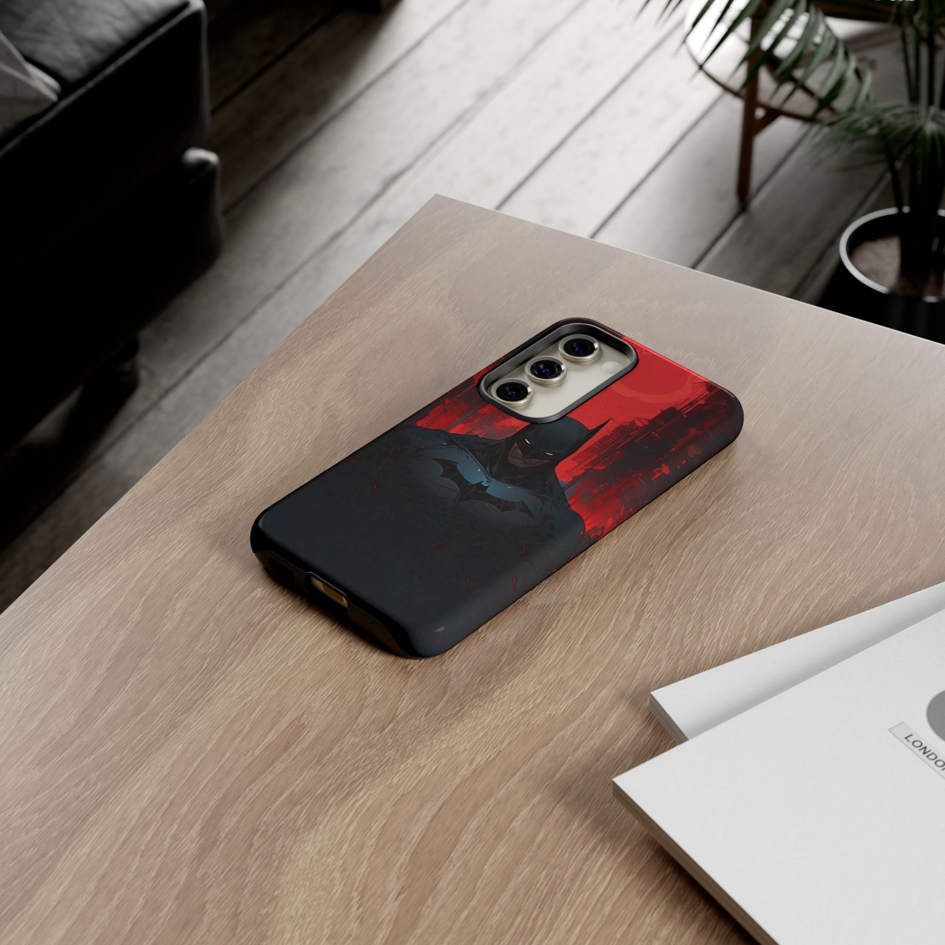 The Dark Knight Batman Tough Cases for iPhones, Samsung, and Pixel