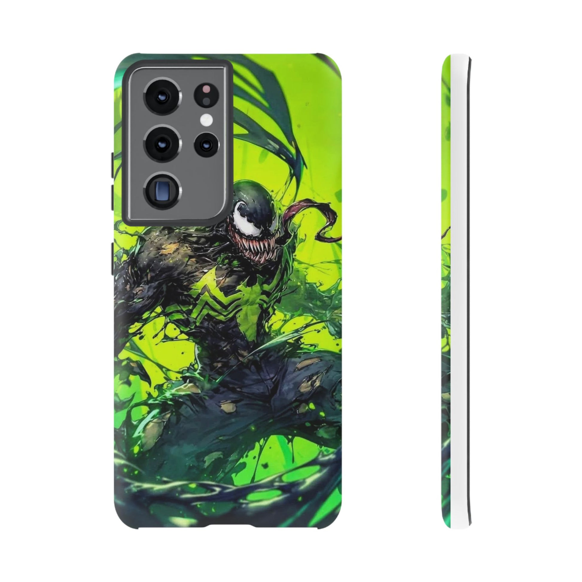 Evil Venom Phone Case, Tough Cases, Marvel Comics Phone for iPhones, Samsung, and Pixel
