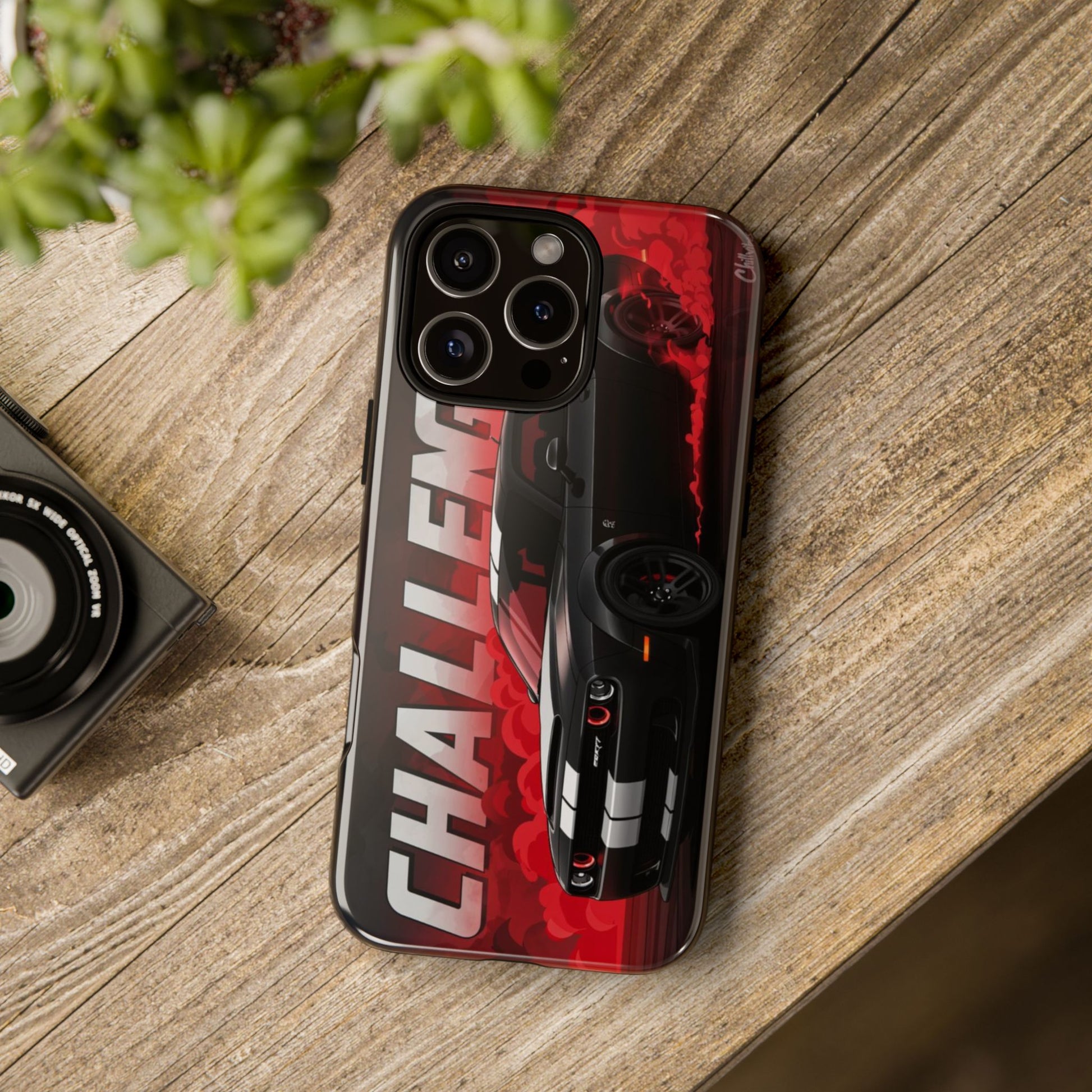 Hellcat Challenger Durable Tough Cases for iPhones, Samsung, and Pixel