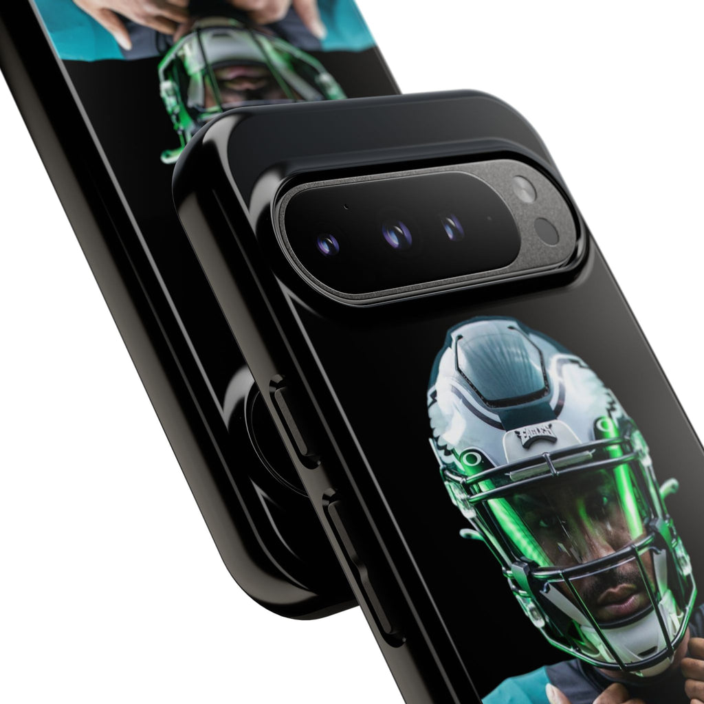 Eagles Football Jalen Hurts Tough Cases for iPhones, Samsung, and Pixel