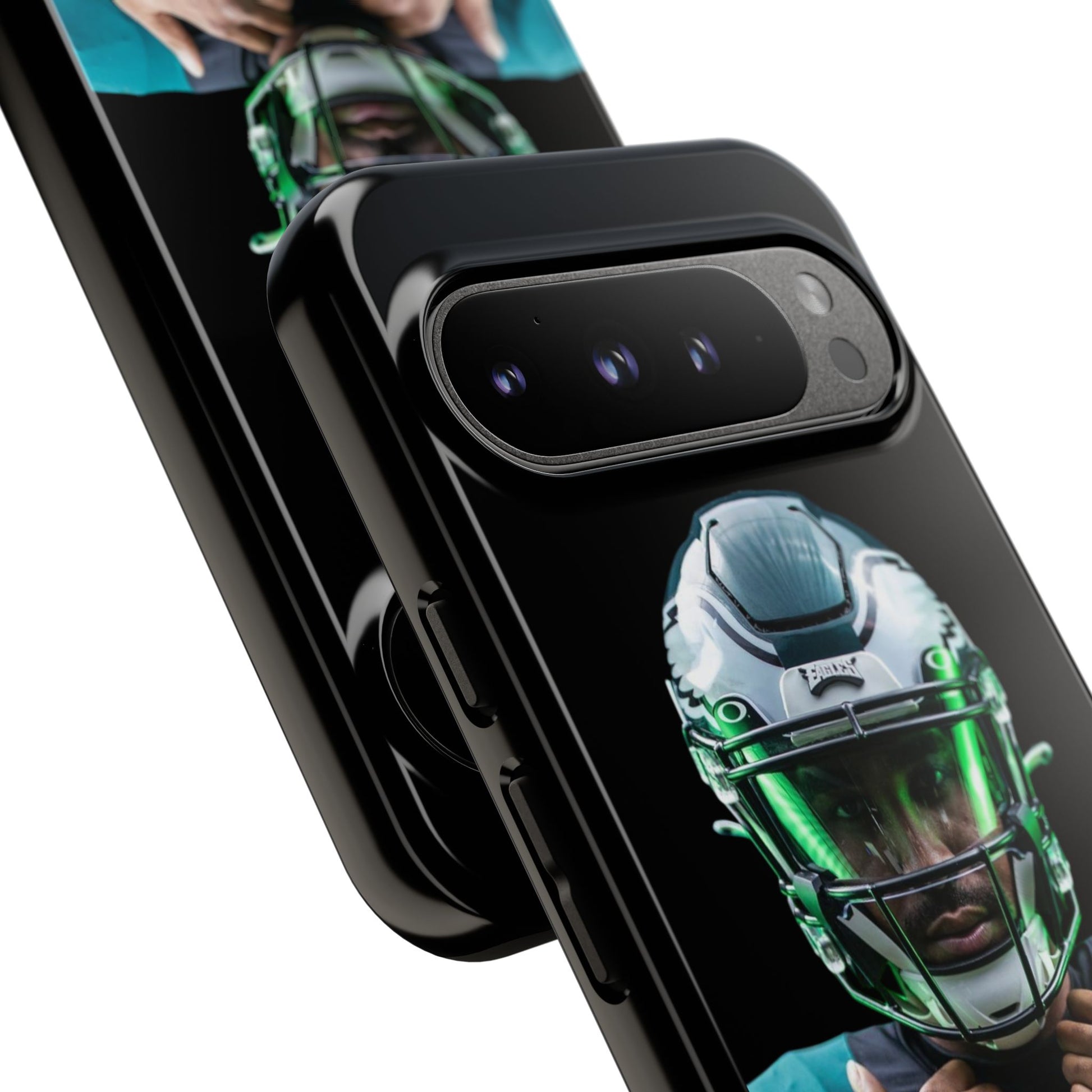 Eagles Football Jalen Hurts Tough Cases for iPhones, Samsung, and Pixel