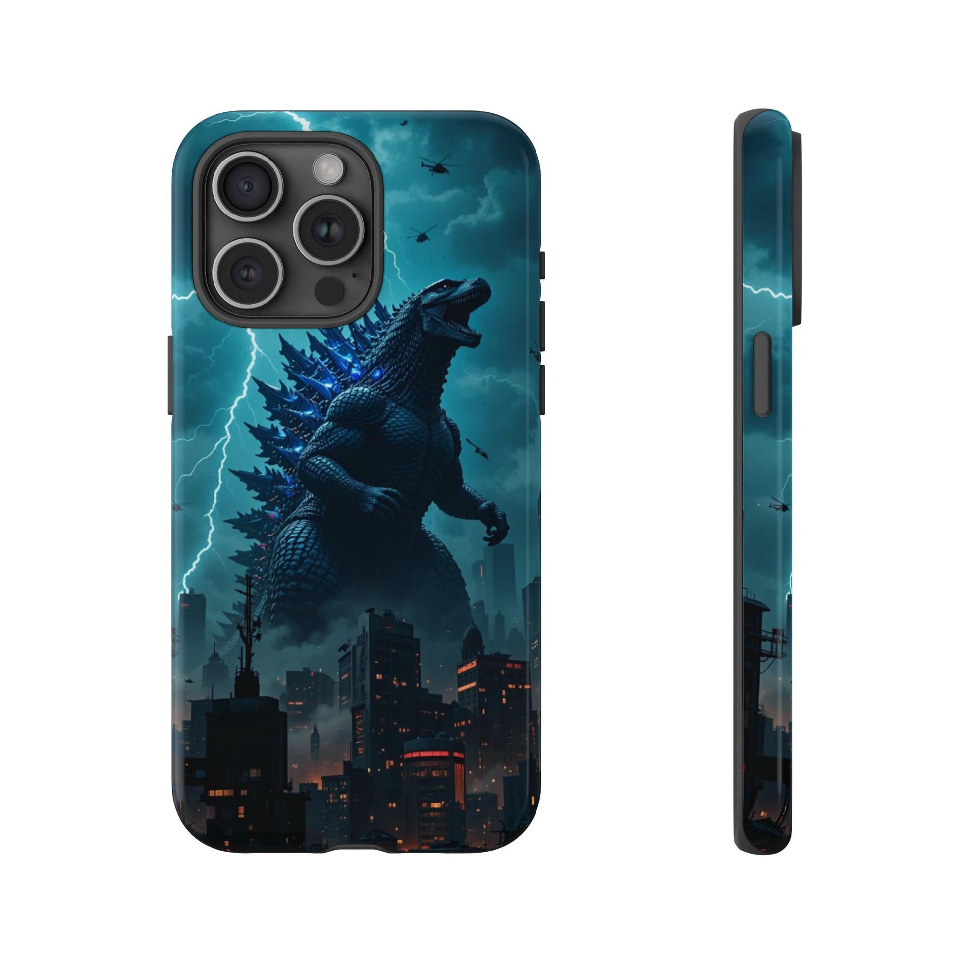 Godzilla Phone Case, Tough Cases for iPhones, Samsung, and Pixel