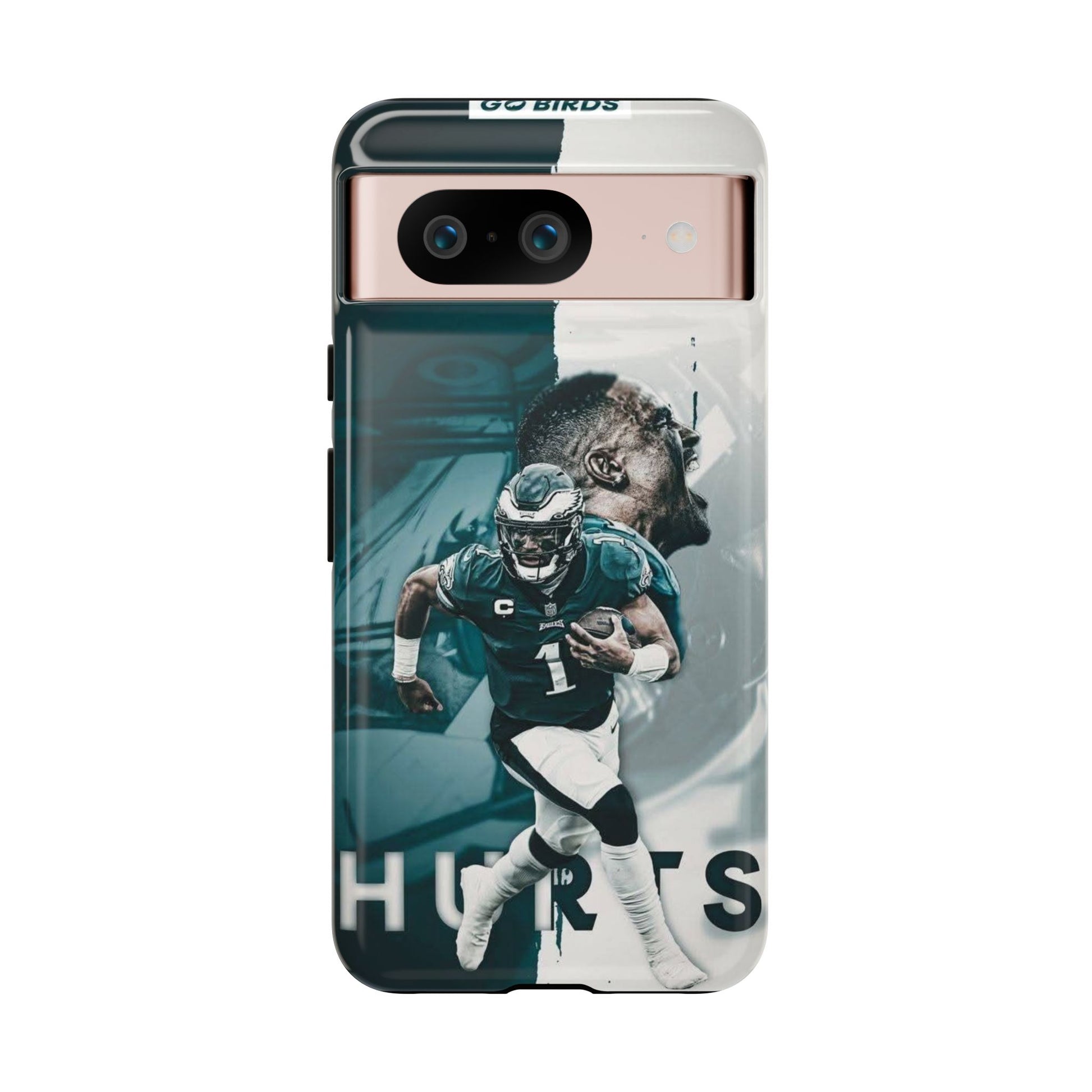 Jalen Hurts Eagles Football Tough Cases for iPhones, Samsung, and Pixel