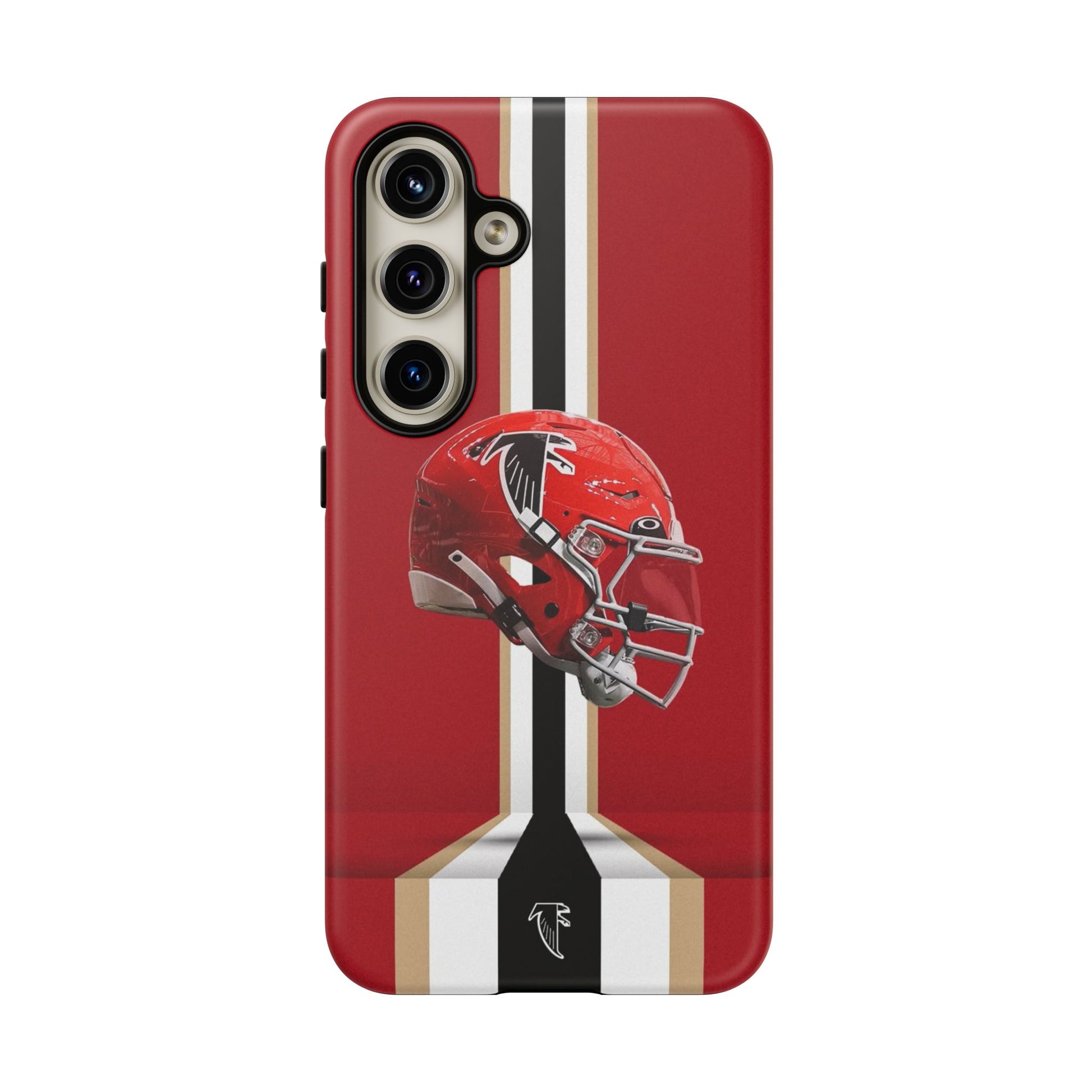 Atlanta Falcons Football Helmet Logo Tough Cases for iPhones, Samsung, and Pixel