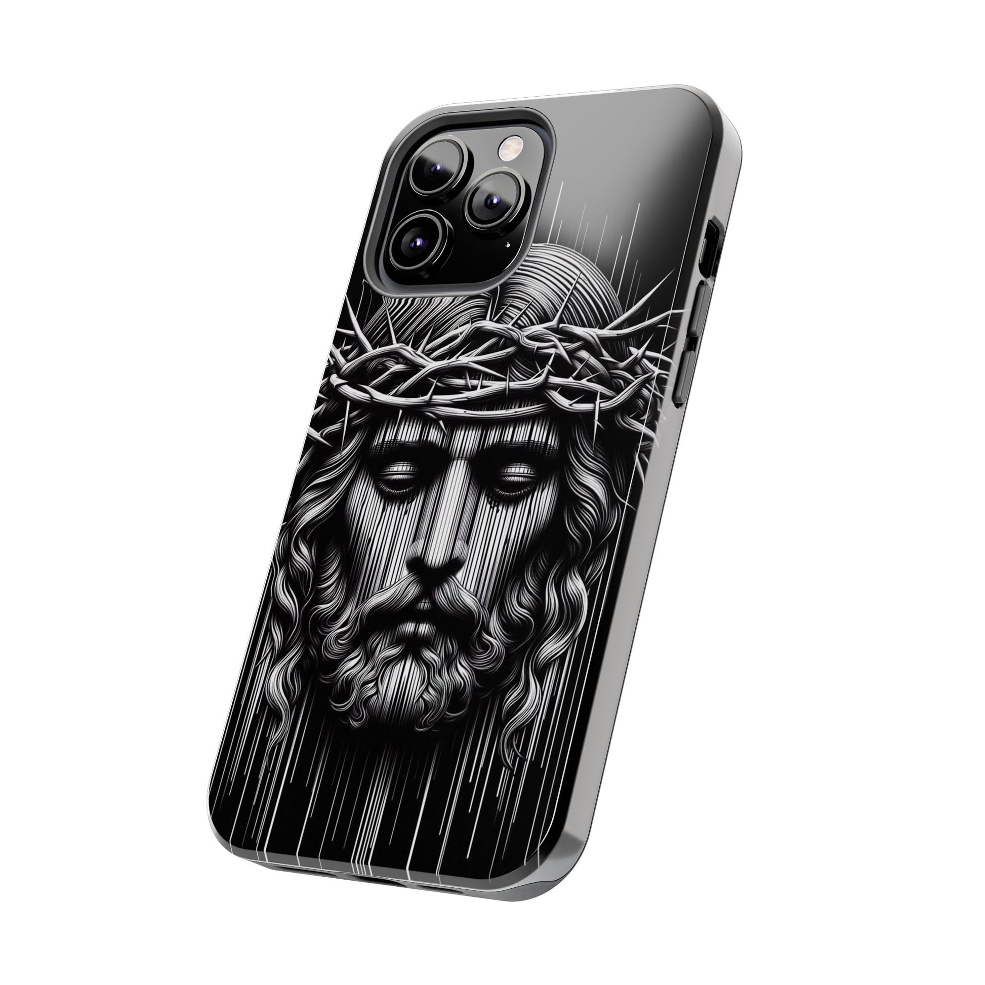 Jesus The King Crown Christian Phone Cases for iPhones & Samsung Phones