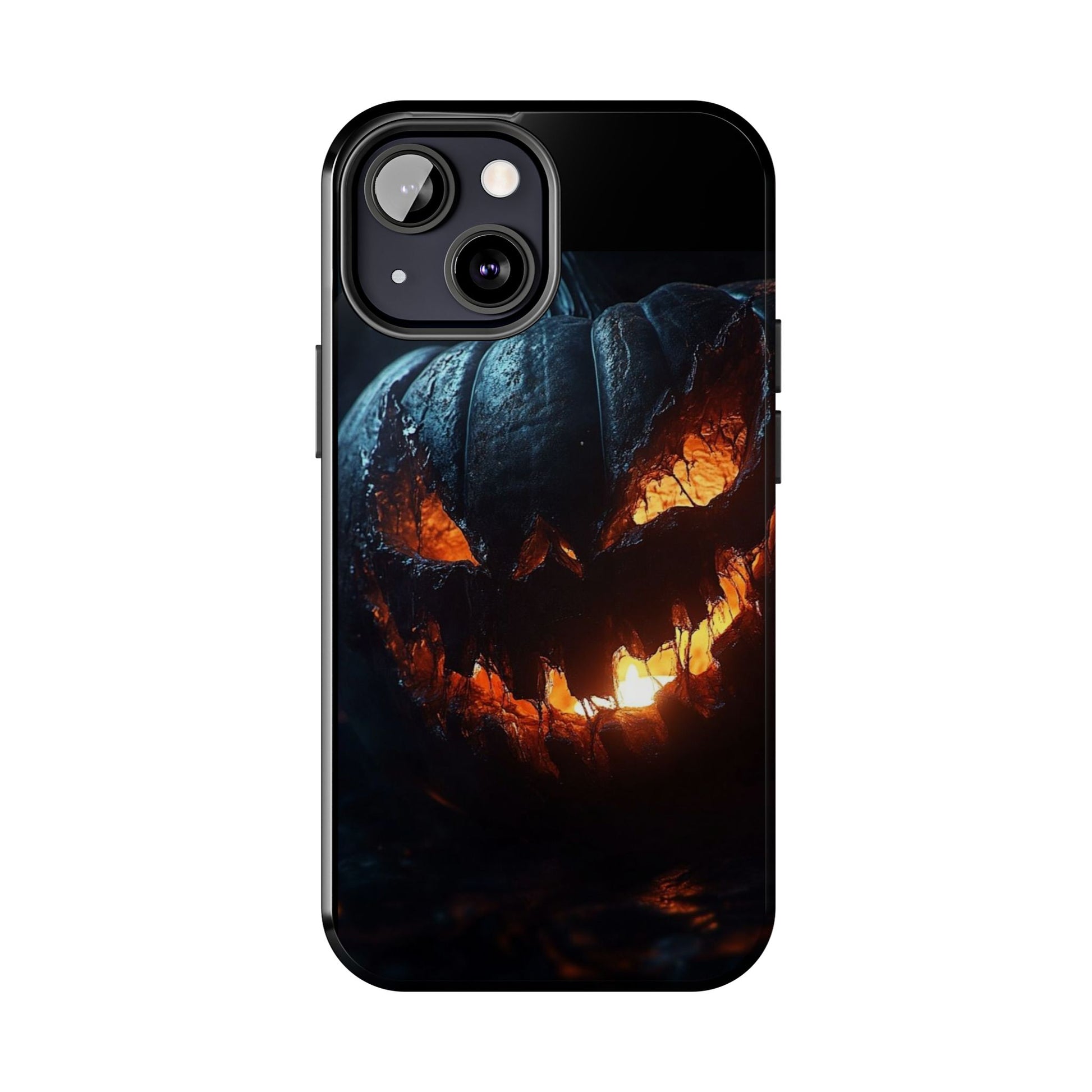Scary Pumpkin Halloween Theme Phone Cases for iPhones & Samsung Phones