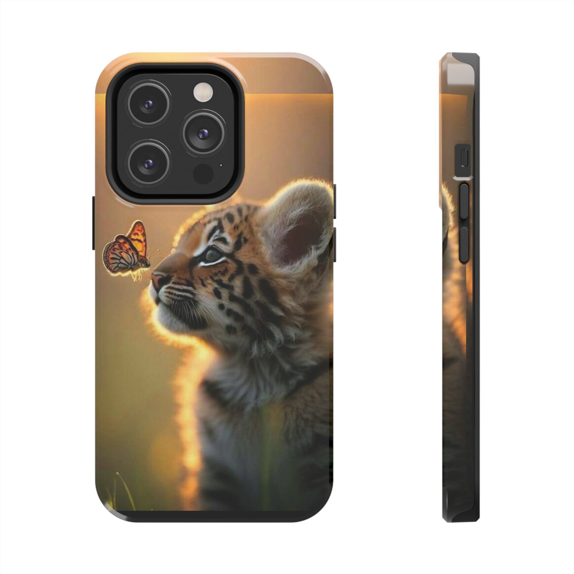 Tiger Cub Theme Phone Cases for iPhones & Samsung Phones