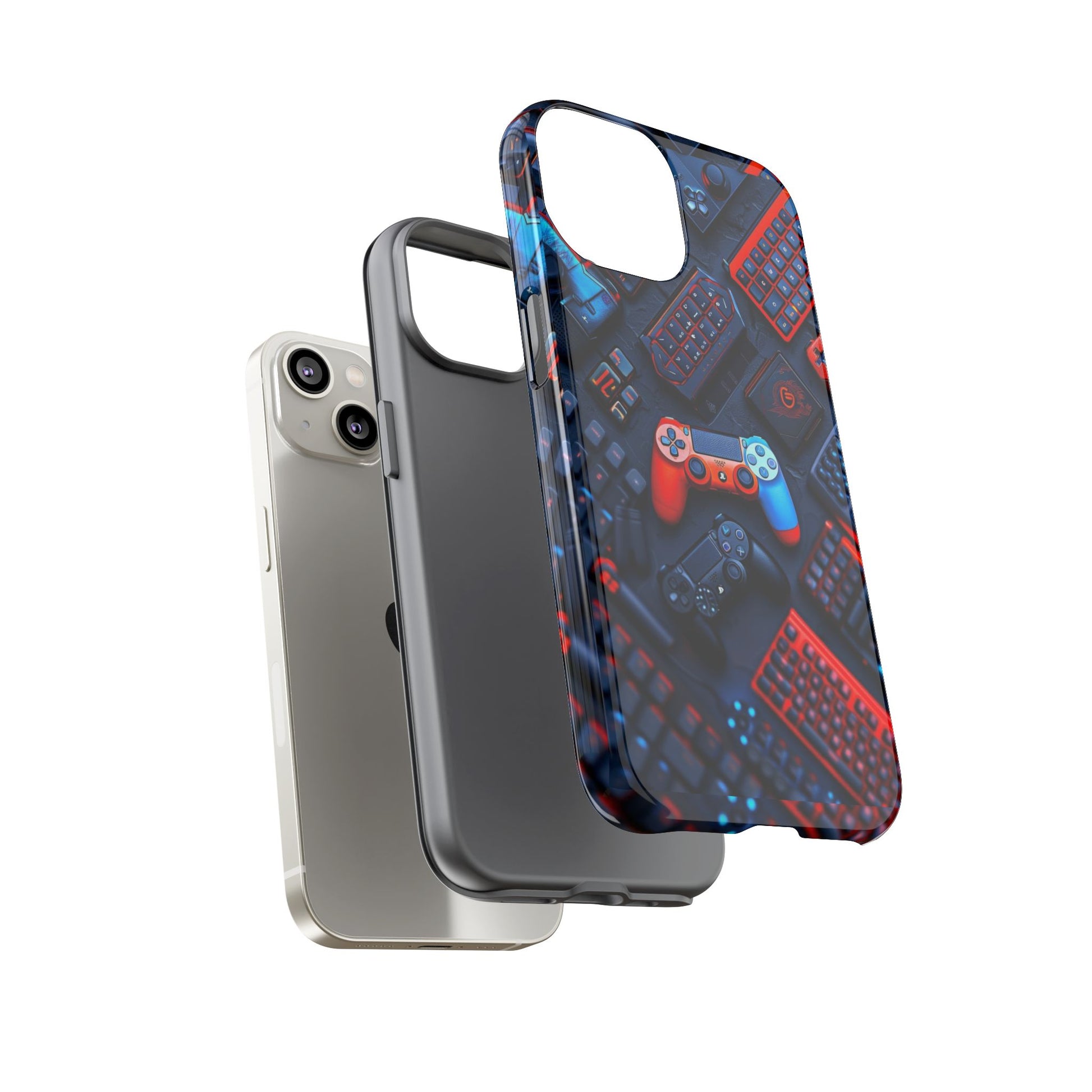 Gamer Themed Controllers Tough Cases for iPhones, Samsung, and Pixel