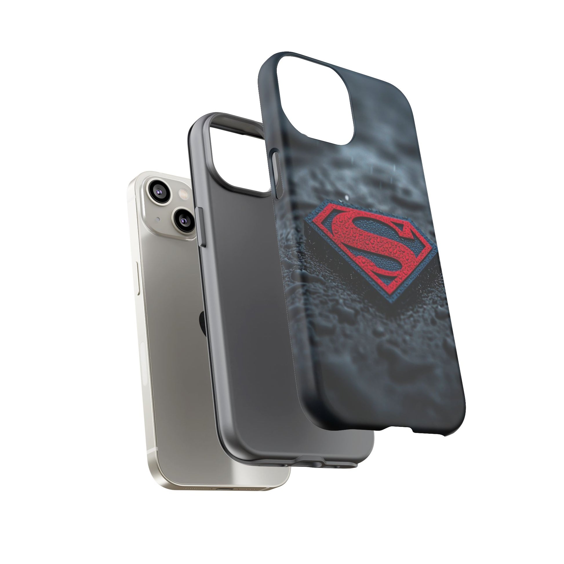 Superman Logo Tough Cases for iPhones, Samsung, and Pixel