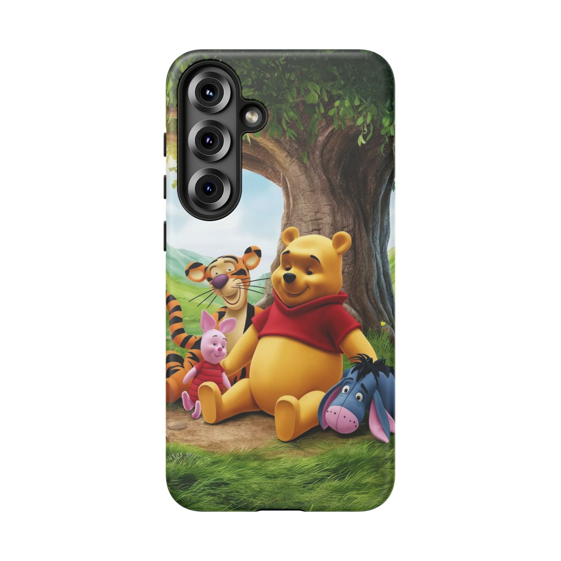 Cute Pooh Bear Phone Case, Tough Cases, Disney Phone for iPhones, Samsung, and Pixel