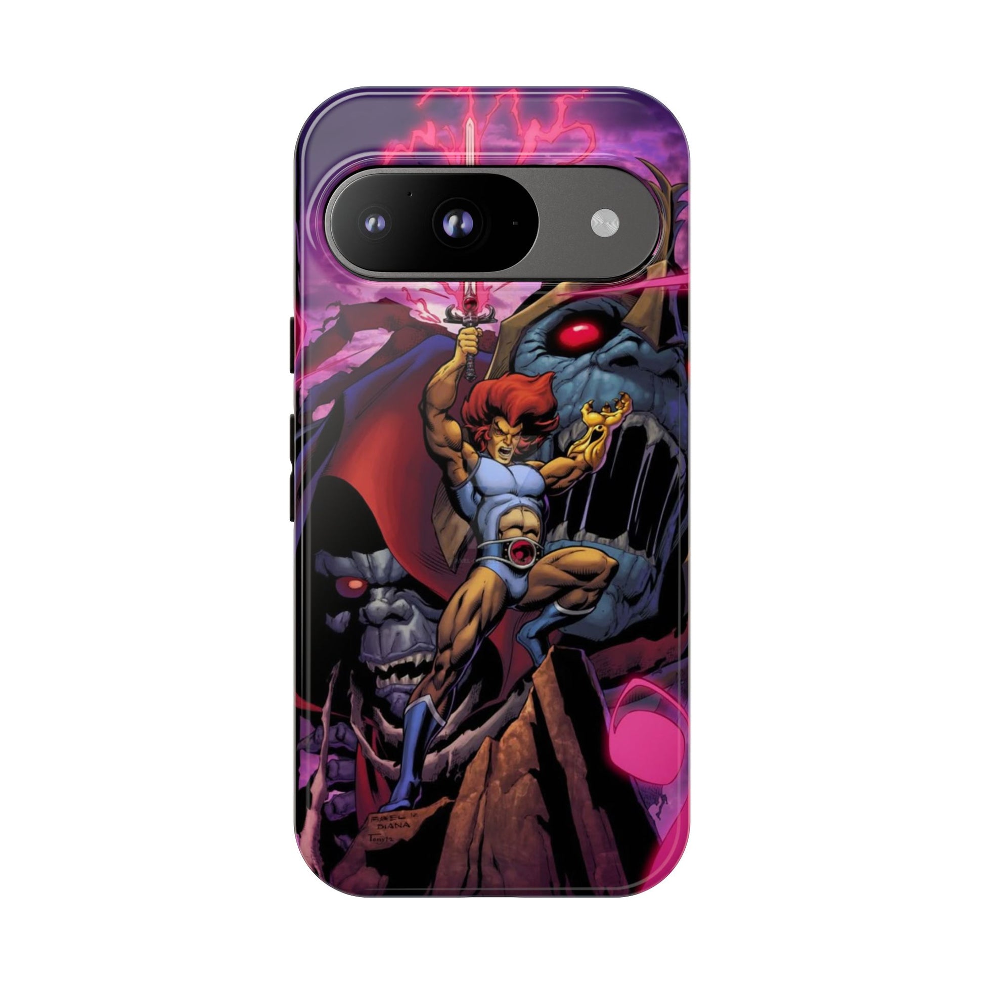 Thundercats Lion O x Mumra Tough Cases for iPhones, Samsung, and Pixel