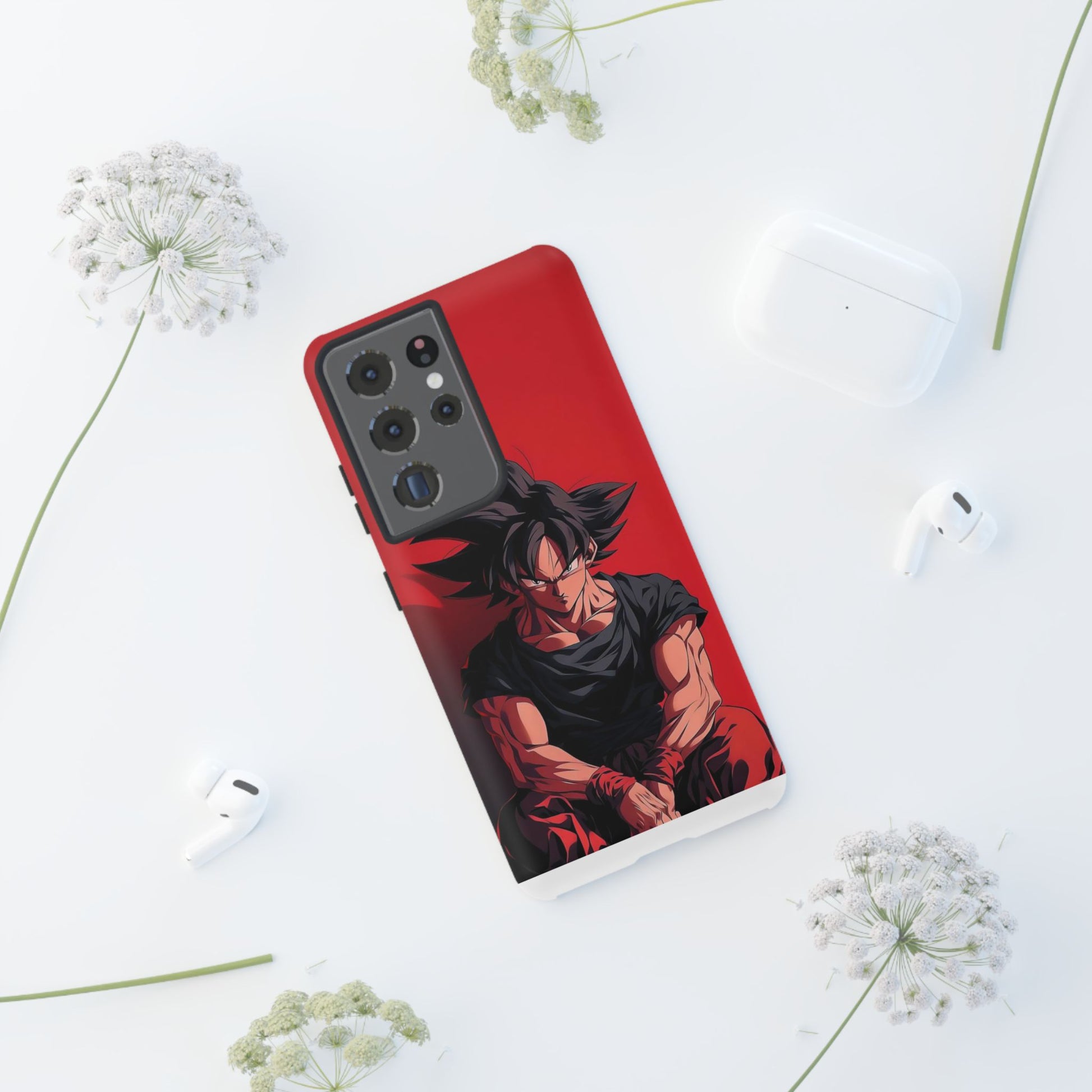 Anime Goku Dragon ball Z Tough Cases for iPhones, Samsung, and Pixel