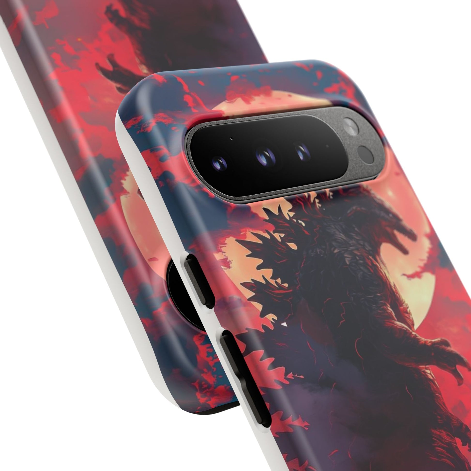 King of Monsters Godzilla Tough Phone Cases for iPhones, Samsung, and Pixel