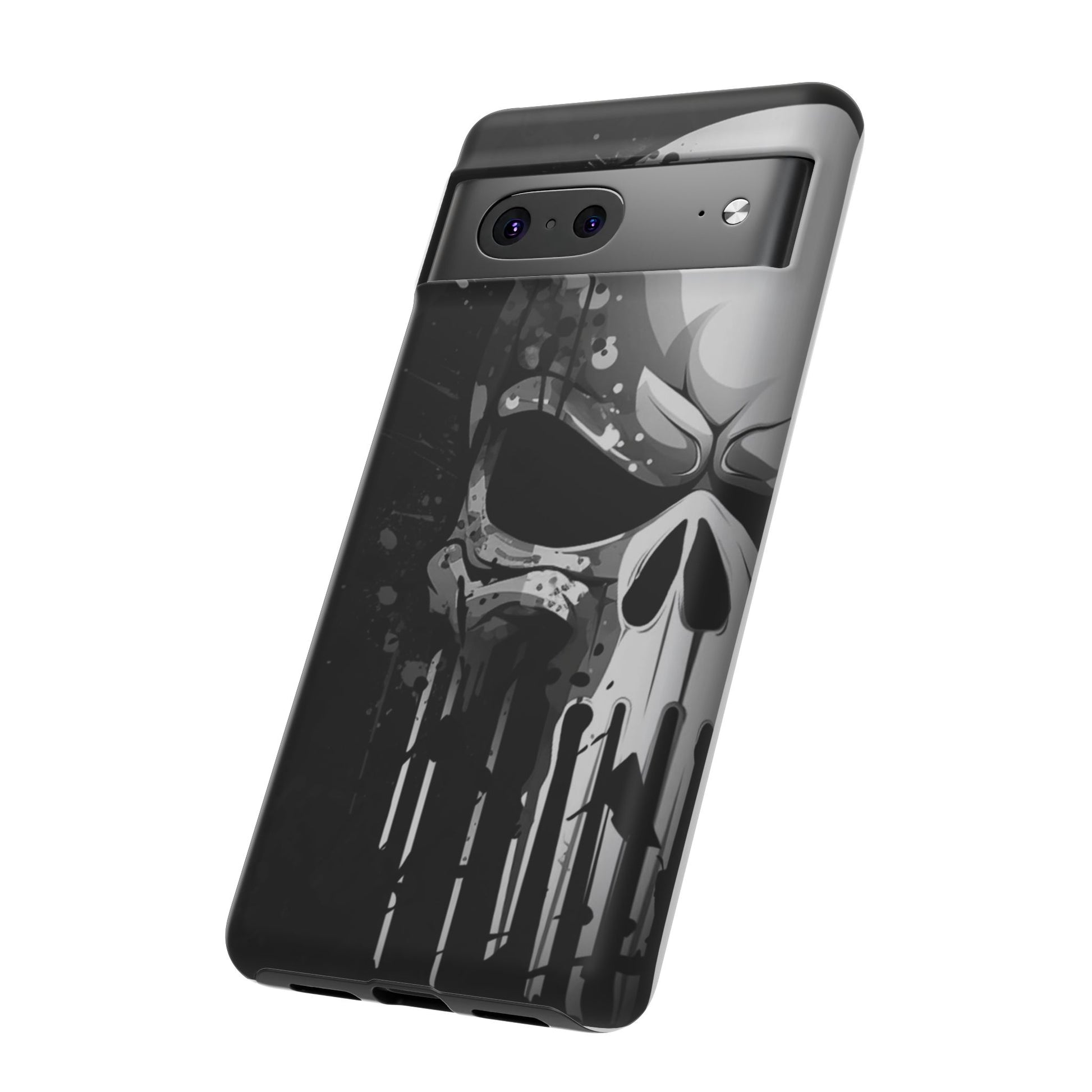 Punisher Skull Tough Cases for iPhones, Samsung, and Pixel