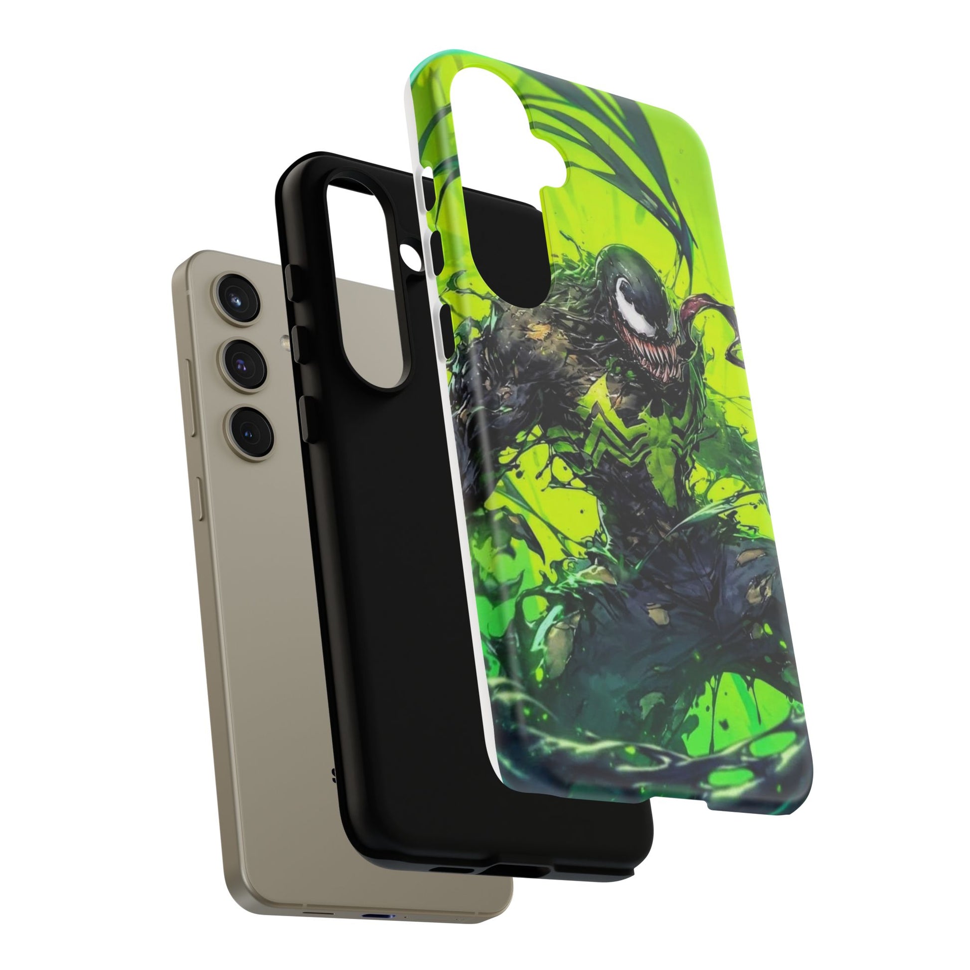 Evil Venom Phone Case, Tough Cases, Marvel Comics Phone for iPhones, Samsung, and Pixel