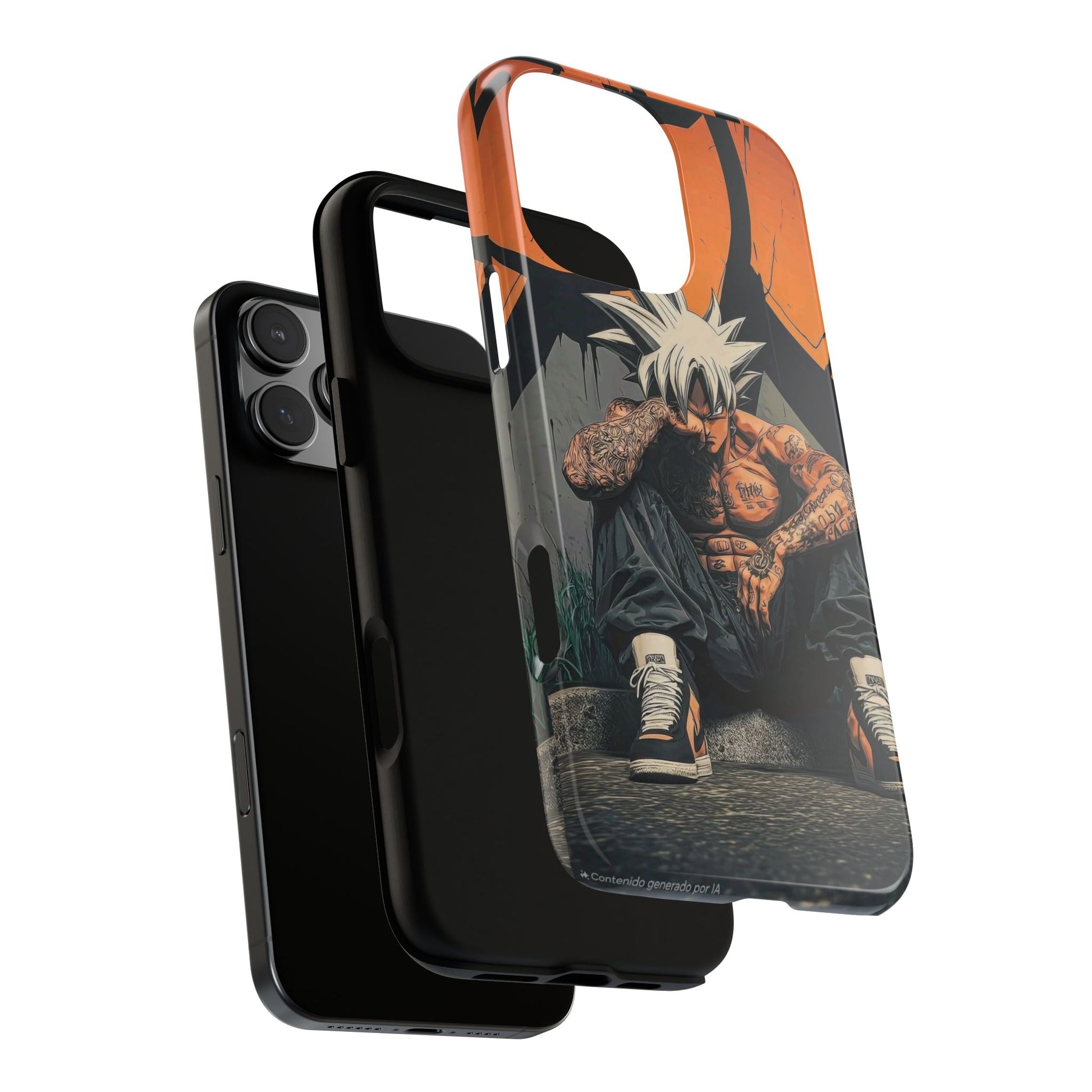 Anime DBZ Thug Tough Cases for iPhones, Samsung, and Pixel