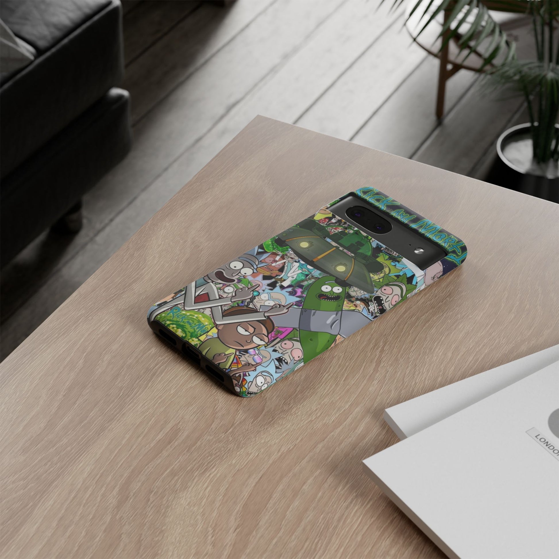 Rick and Morty Phone Case, Tough Cases for iPhones, Samsung, and Pixel