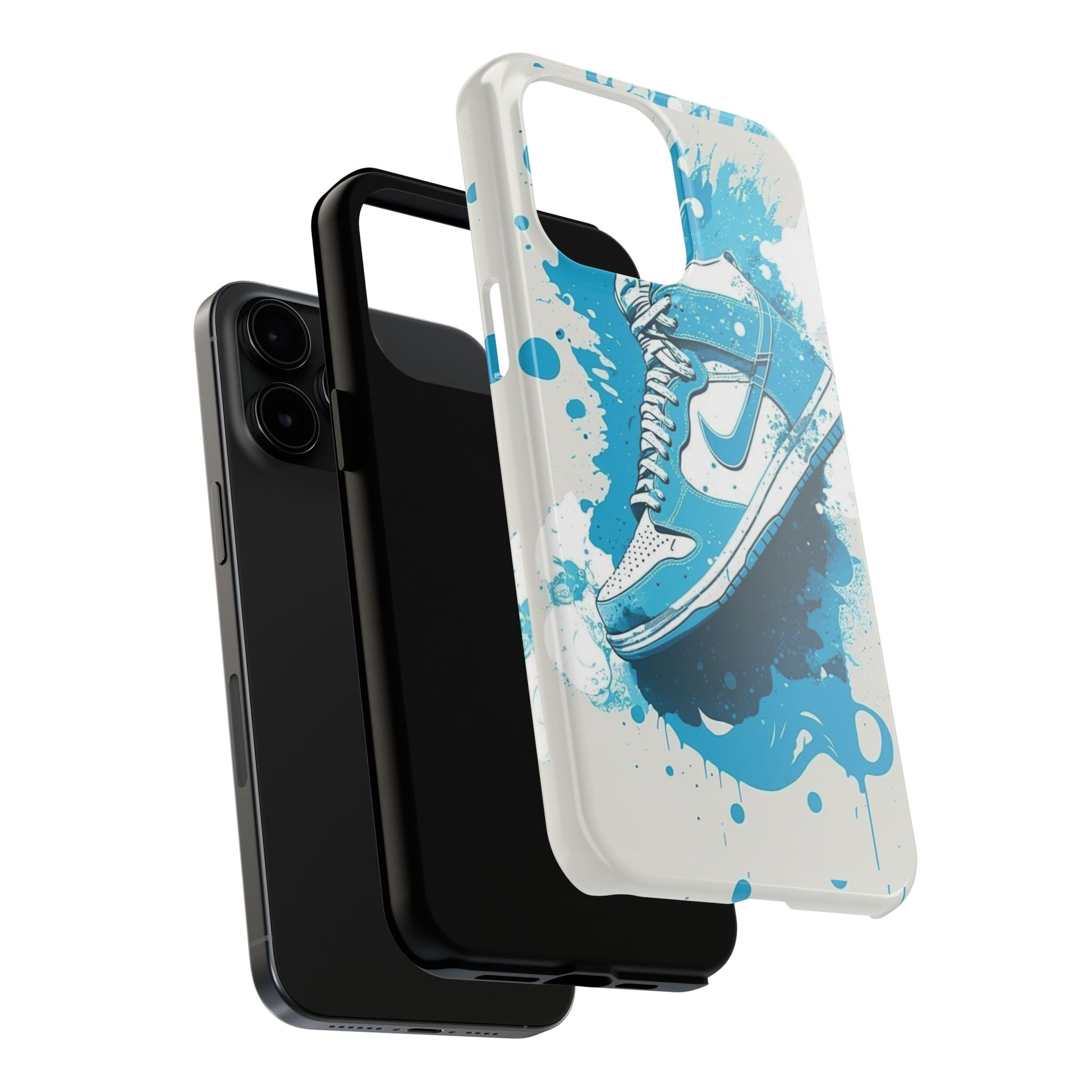 Baby Blue Jordan's Theme Phone Cases for Iphones & Samsung Phones