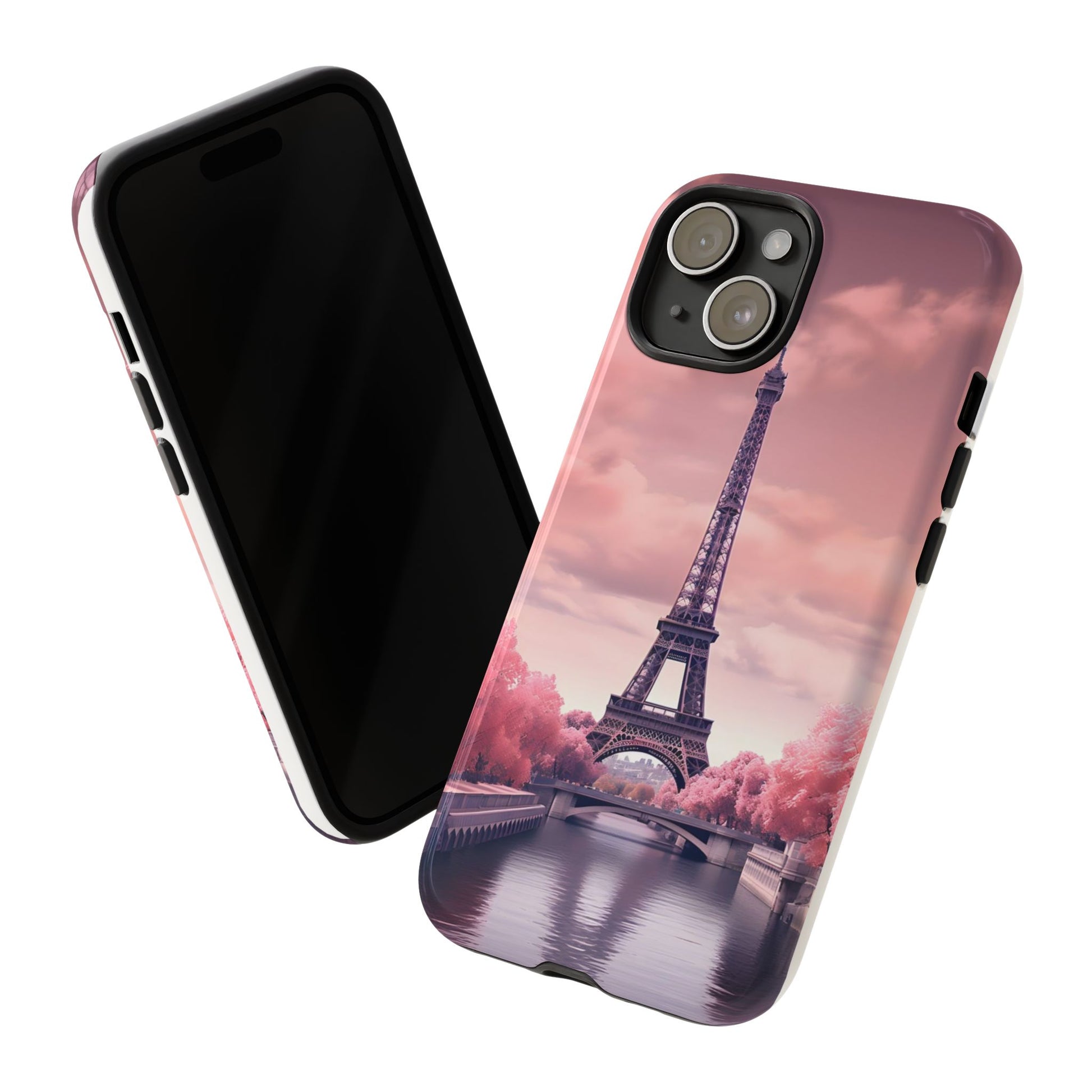 Eiffel Tower Paris Tough Cases for iPhones, Samsung, and Pixel