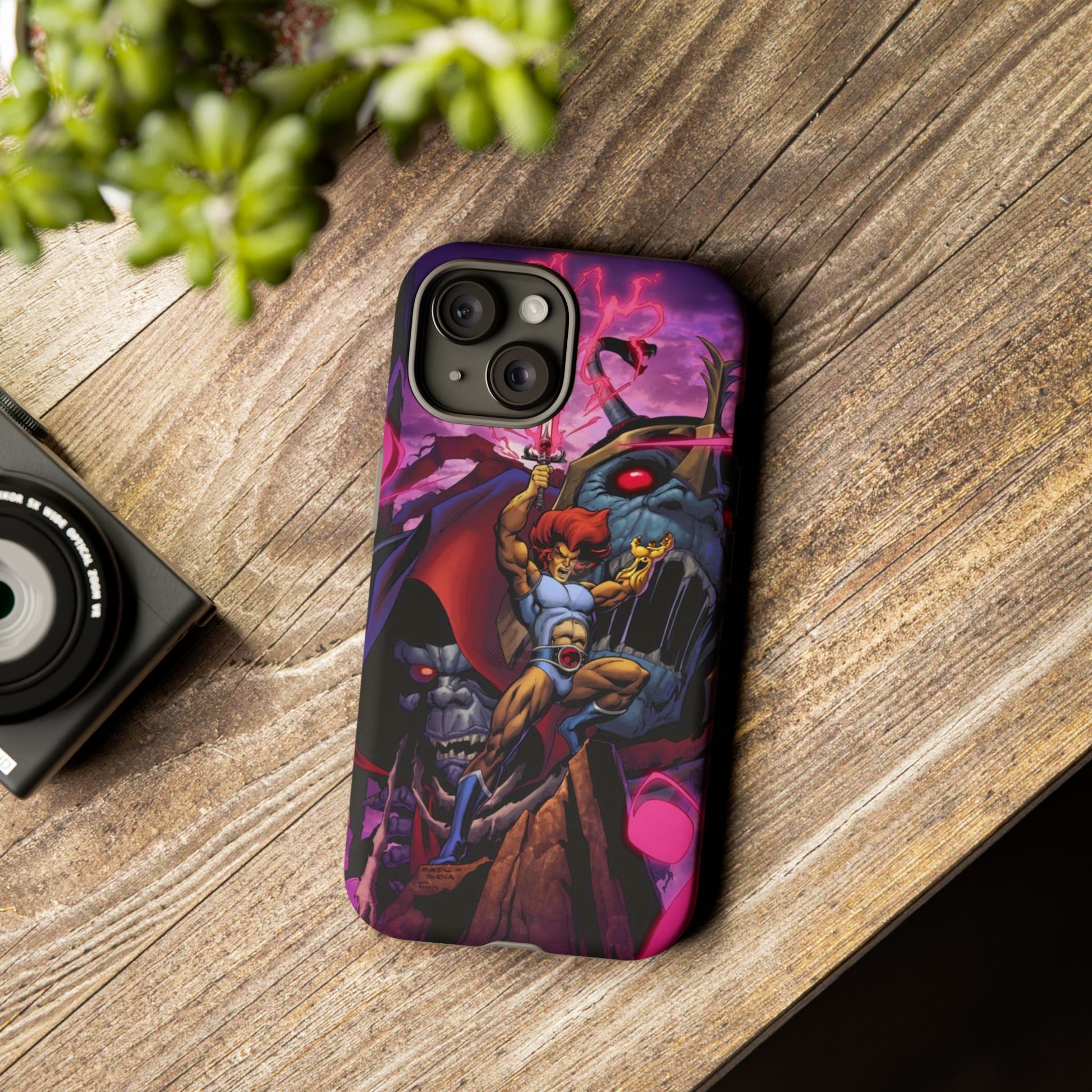 Thundercats Lion O x Mumra Tough Cases for iPhones, Samsung, and Pixel