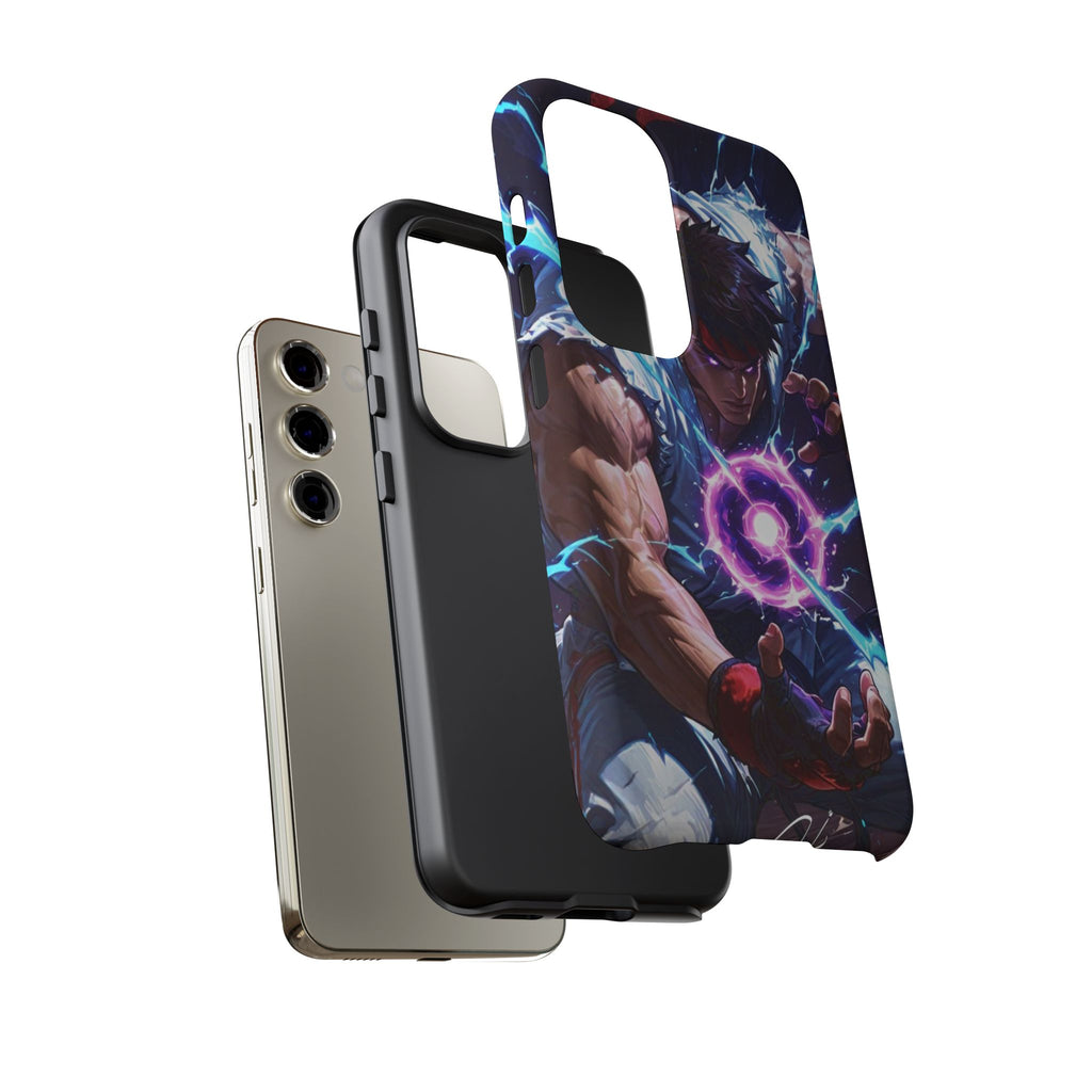 Street Fighter Ryu Gamer Art Tough Cases for iPhones, Samsung, and Pixel