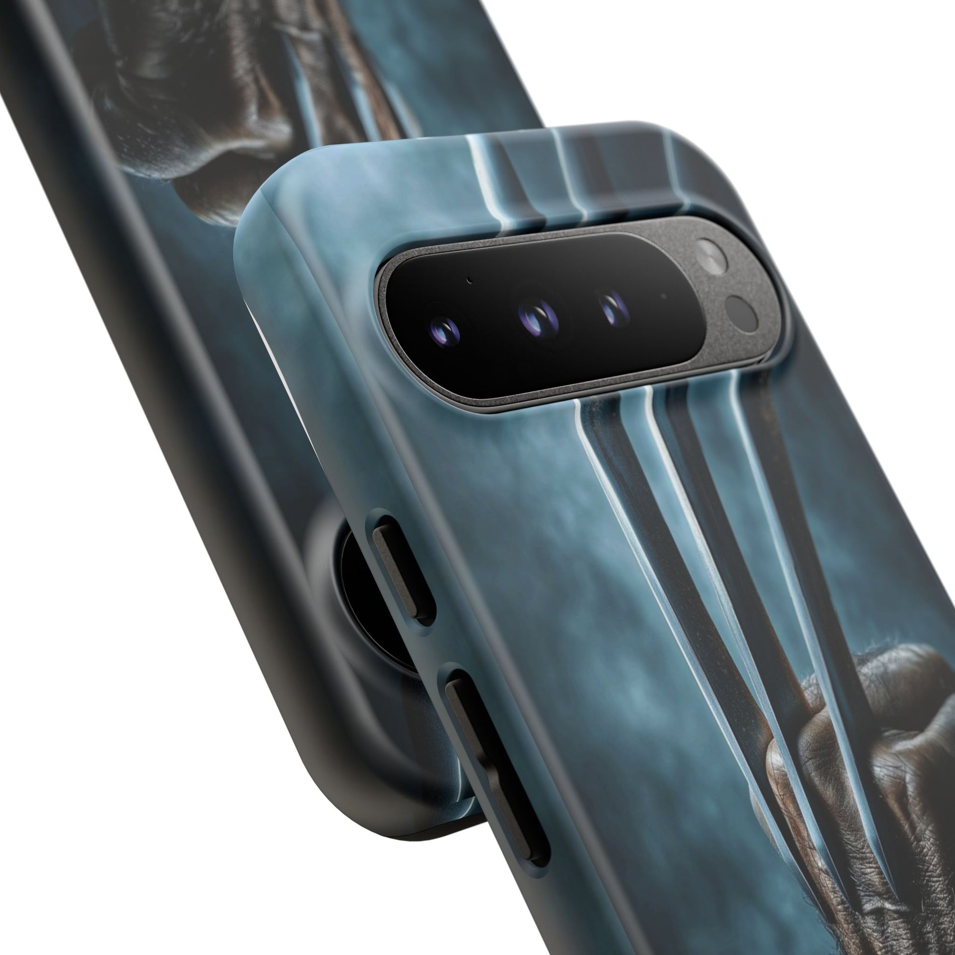 Logan's Claws Wolverine Tough Cases for iPhones, Samsung, and Pixel