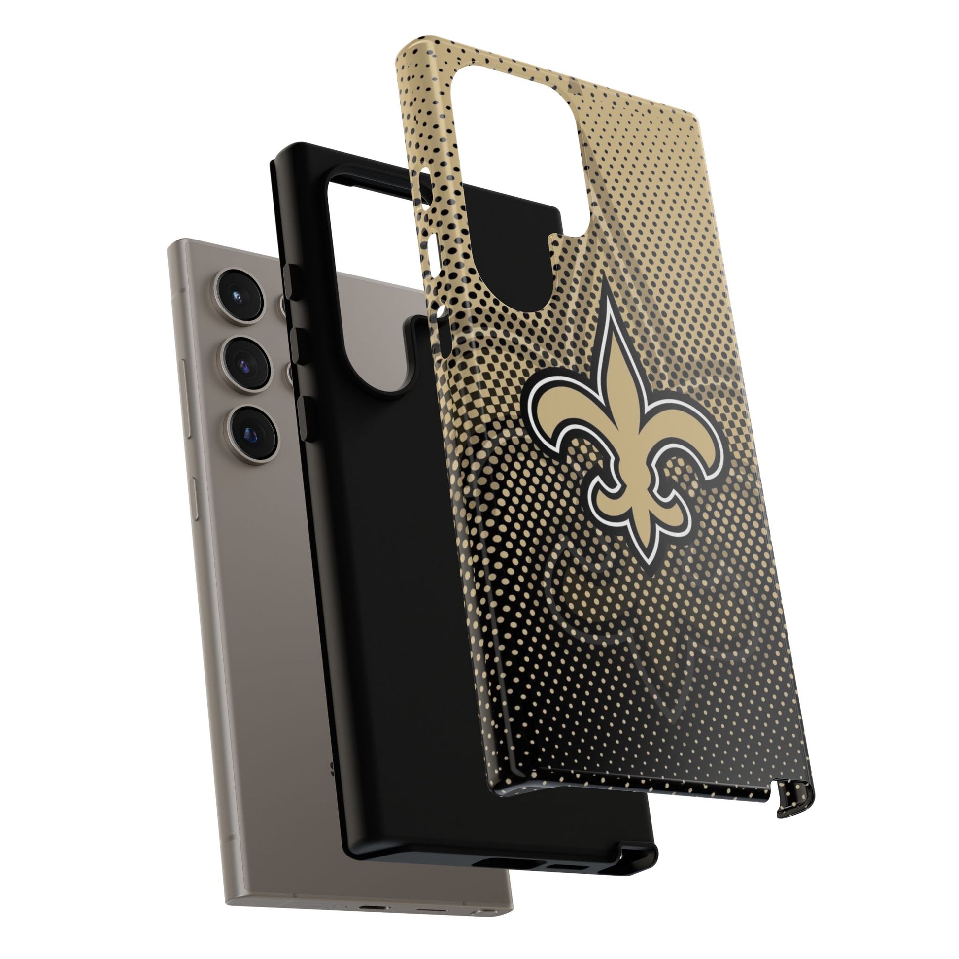 New Orleans Football Saints Logo Tough Cases for iPhones, Samsung, and Pixel