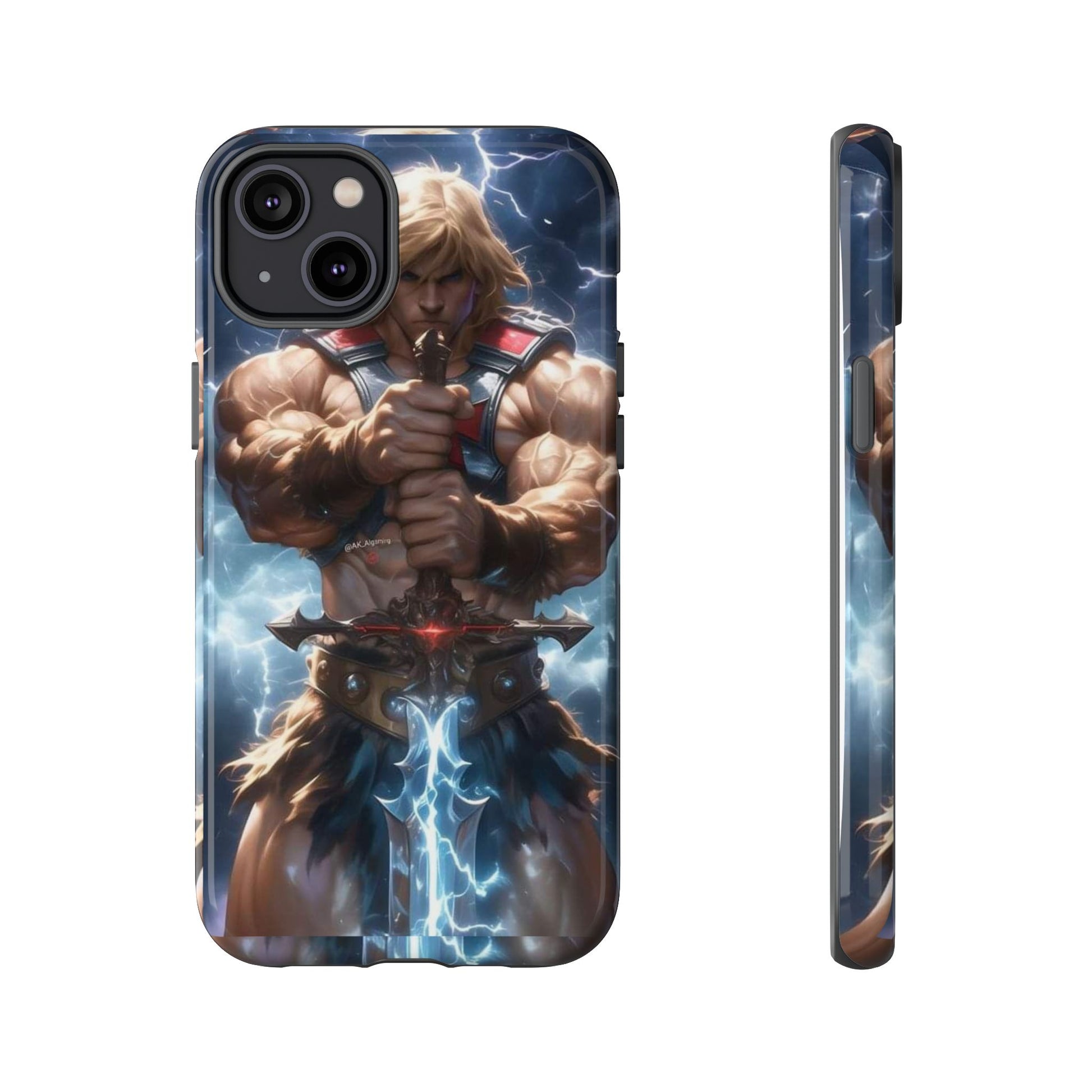 He-Man Masters of the Universe Tough Cases for iPhones, Samsung, and Pixel