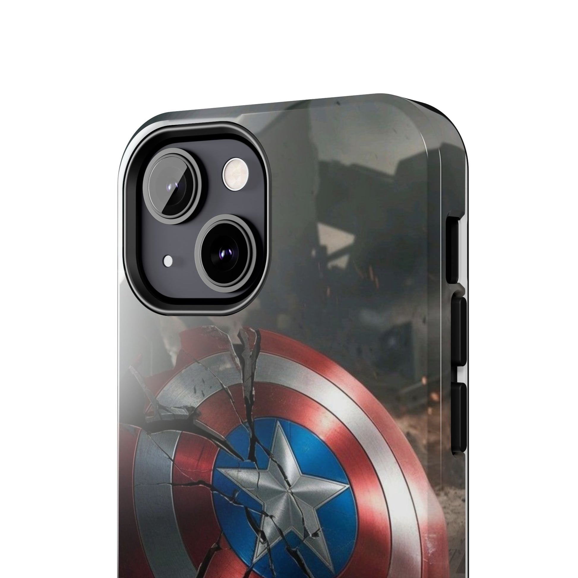Capt. America Shield Tough Phone Cases for Iphones & Samsung Phones Durable