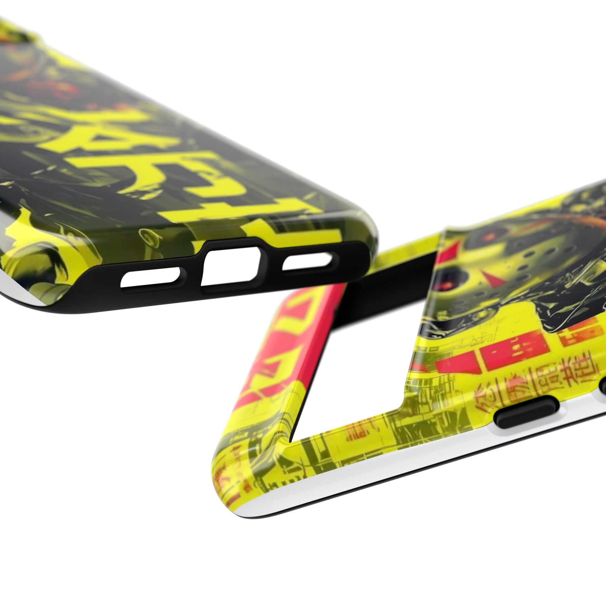 Cyberpunk X Jason Voorhees Tough Cases for iPhones, Samsung, and Pixel